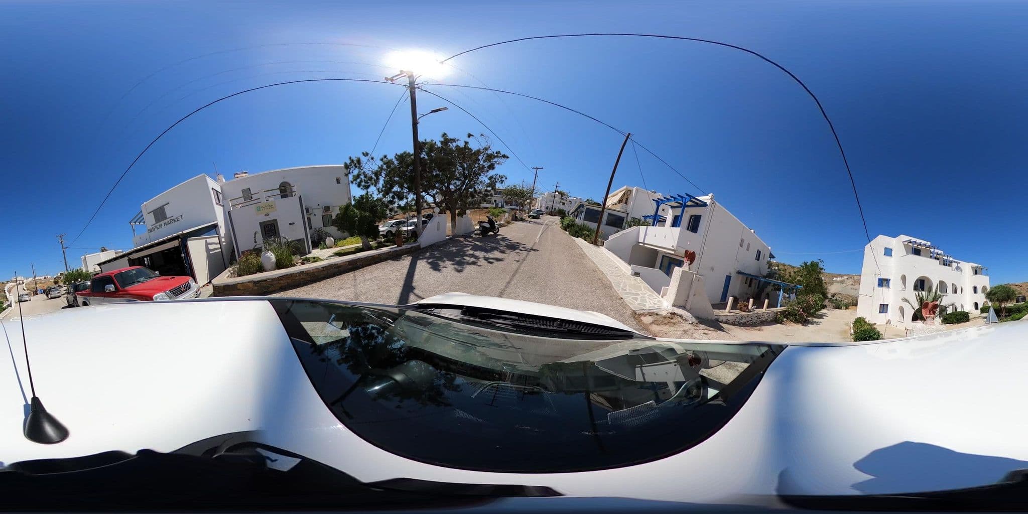 Street view near Kanala Studios, Áno Sýros — © katagrafes (CC BY-SA · Mapillary)