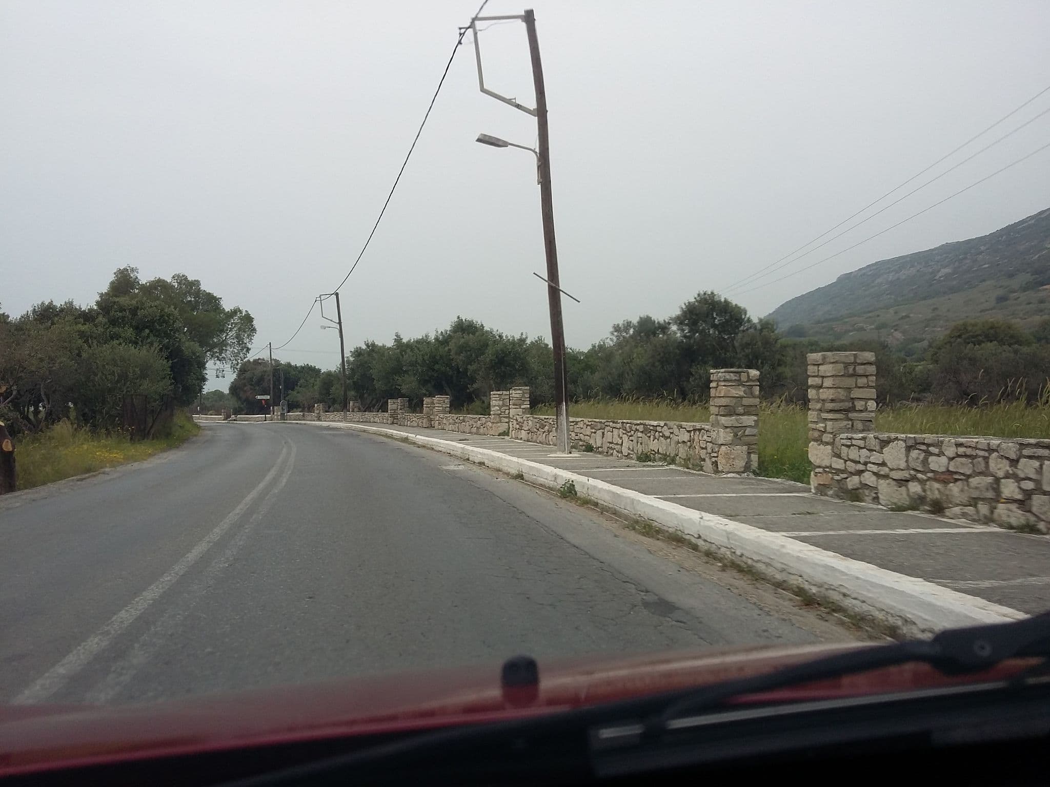 Street view near Αstra Village, Pythagóreio — © tasssosphotogra (CC BY-SA · Mapillary)