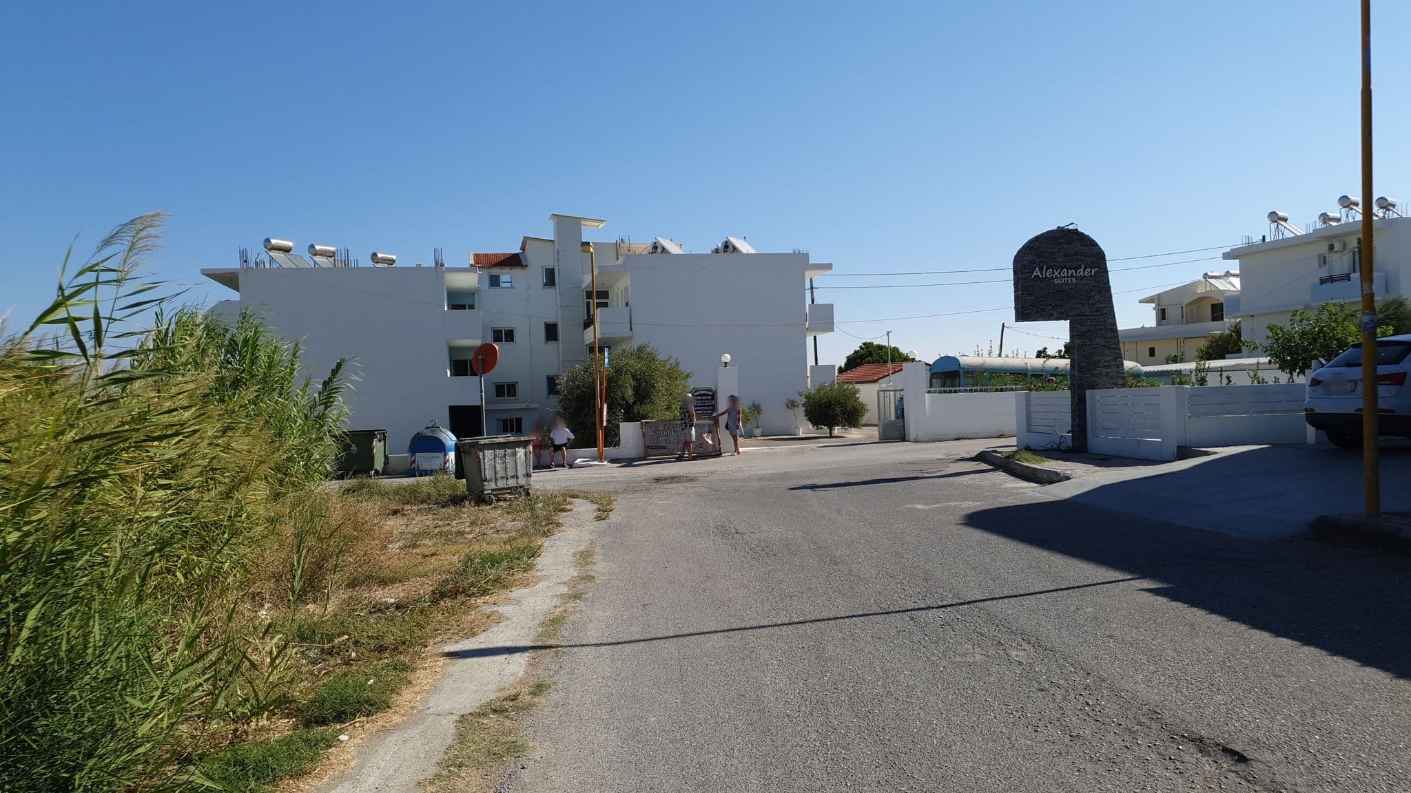 Street view near Alexander studios, Faliraki — © juhanjuku (CC BY-SA · Mapillary)