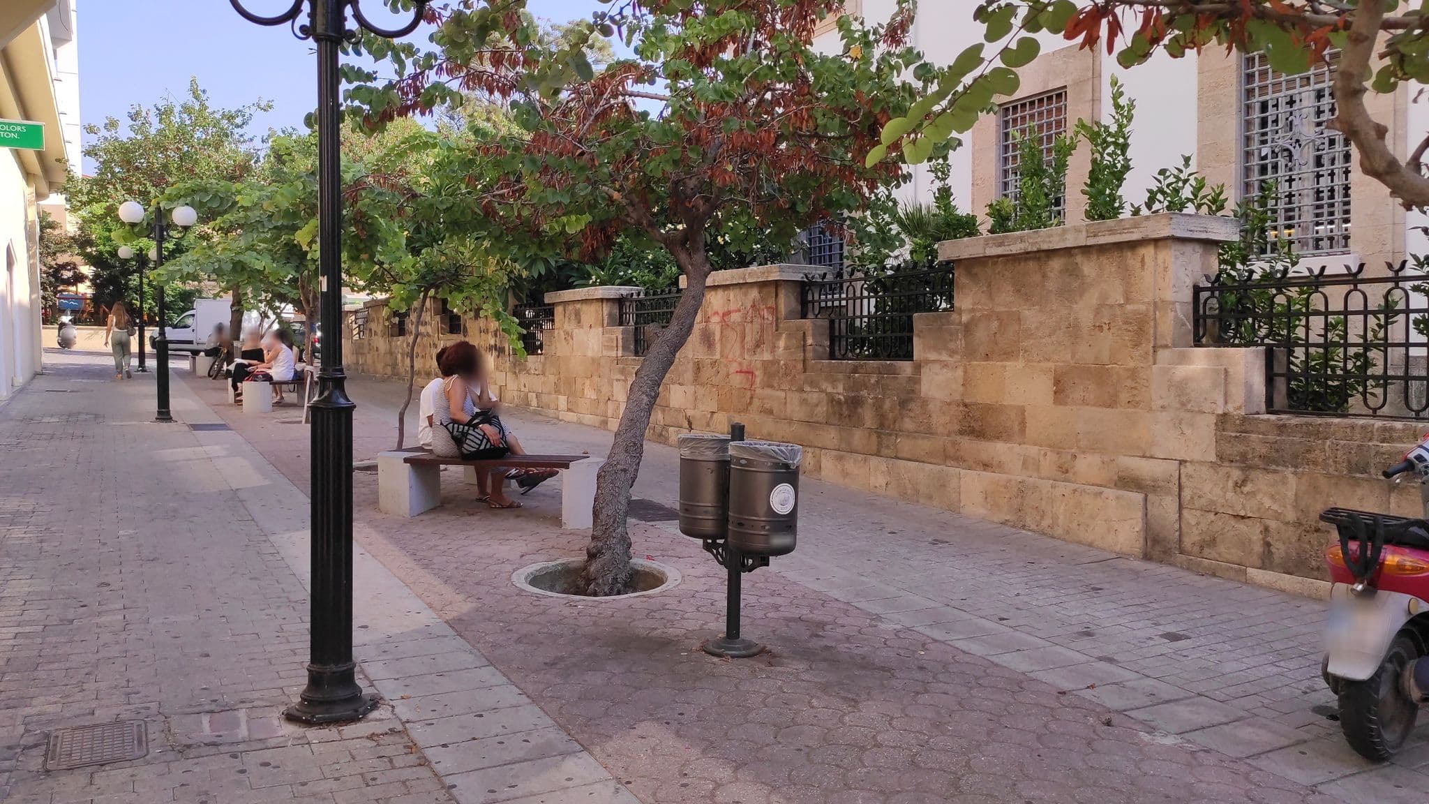 Street view near Hermes City Hotel, Ródos — © osm1012 (CC BY-SA · Mapillary)