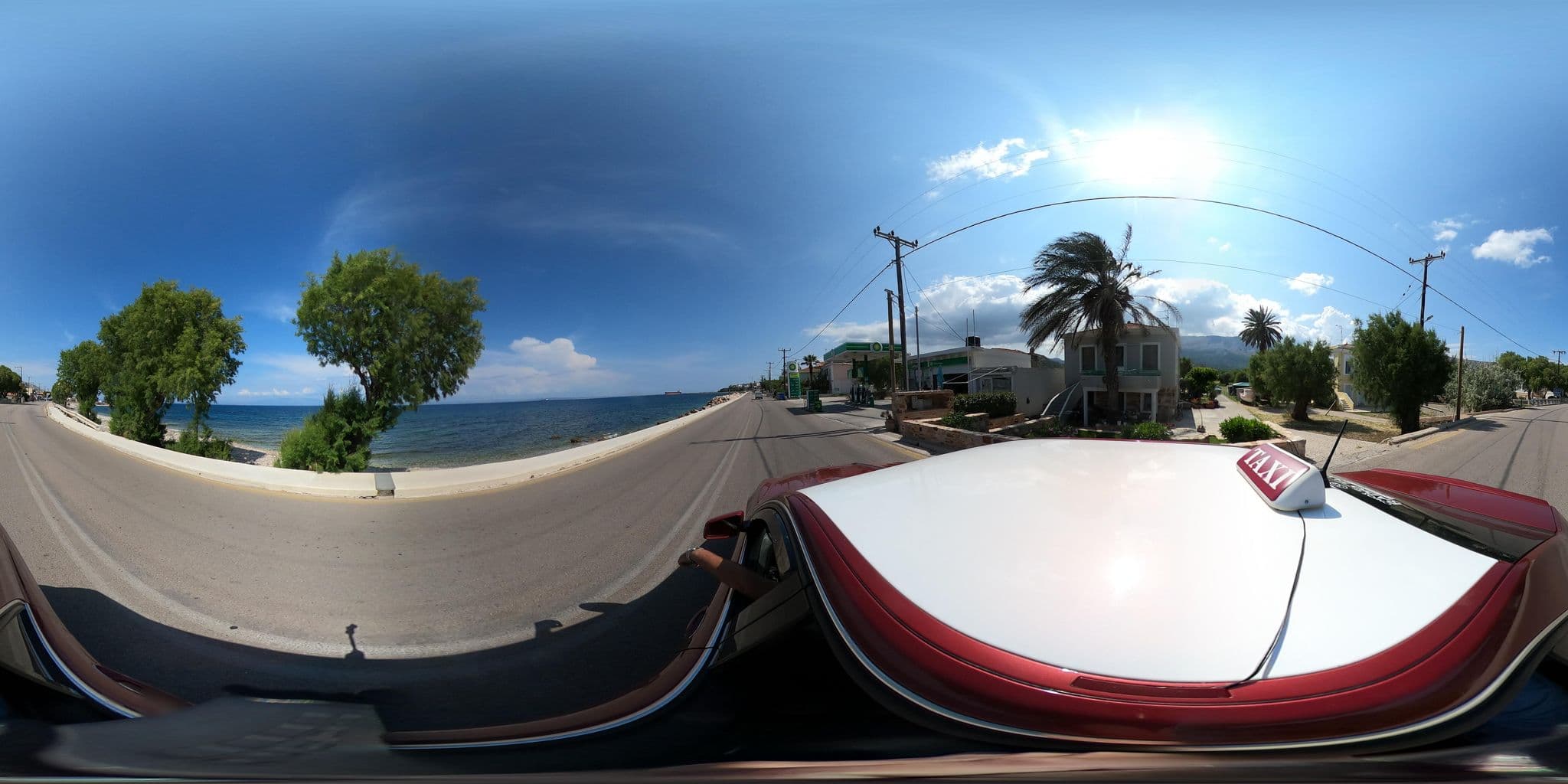 Street view near Κυμα, Vrontádos — © efikour (CC BY-SA · Mapillary)
