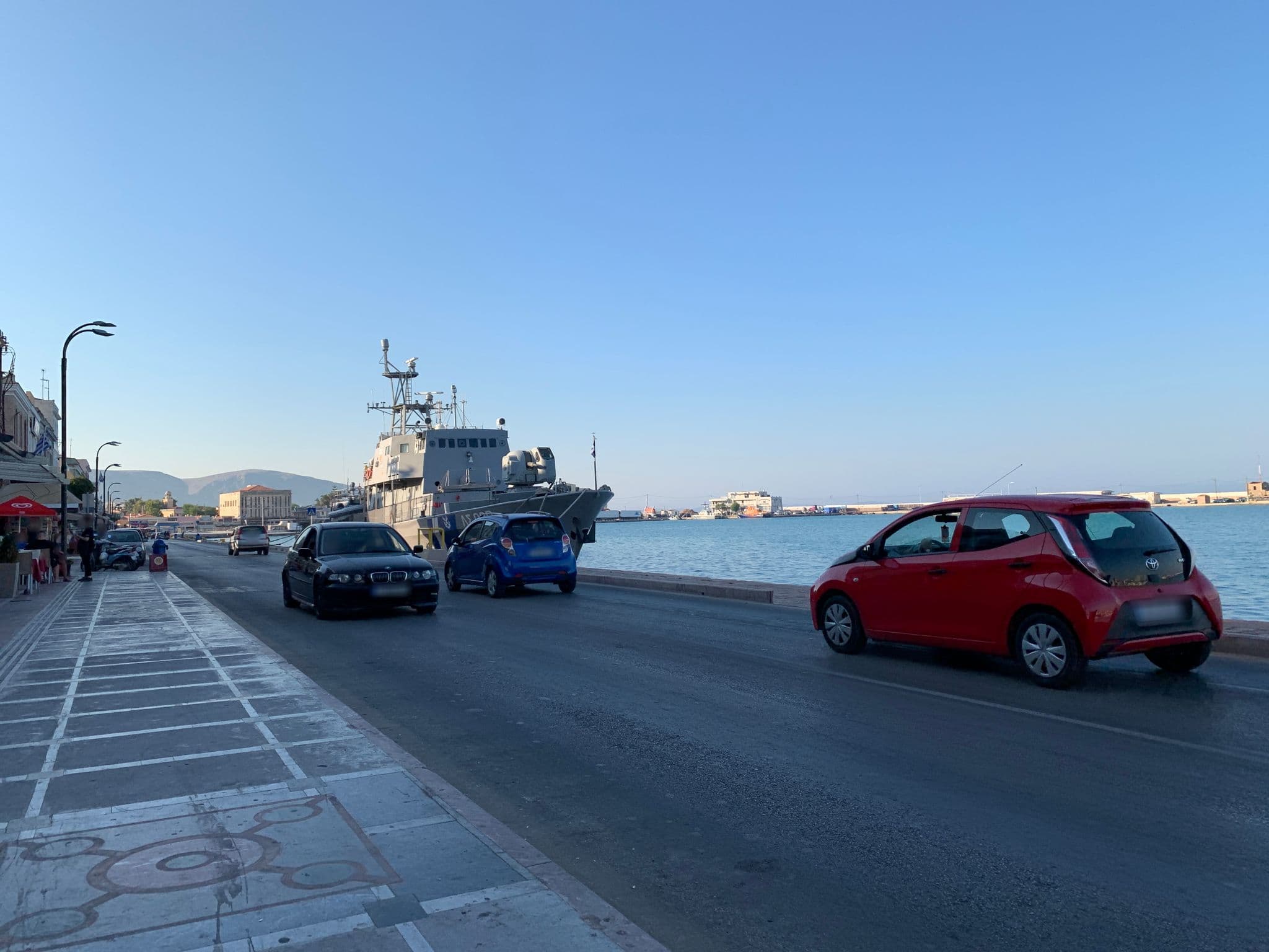 Street view near Pelineon Hotel, Chios — © egorka (CC BY-SA · Mapillary)