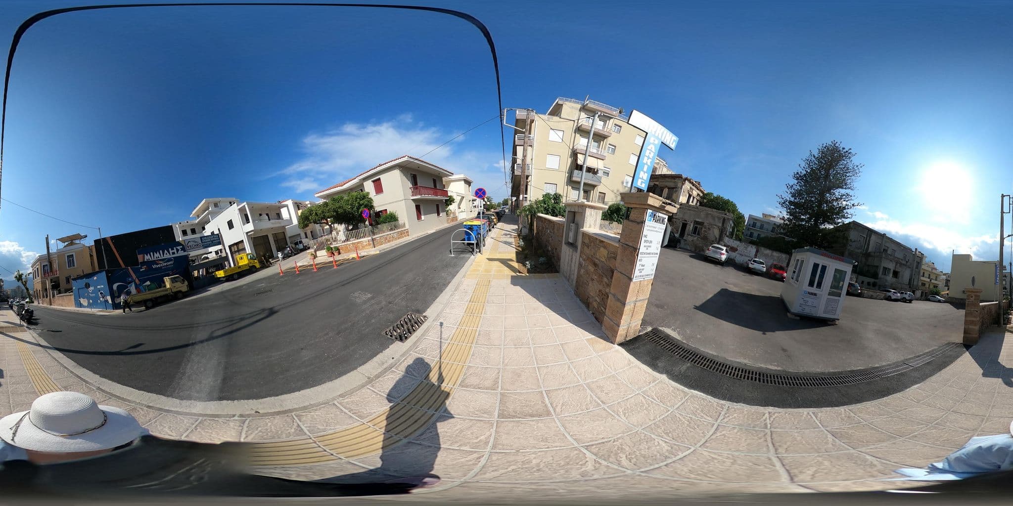 Street view near Chios Rooms, Chios — © efikour (CC BY-SA · Mapillary)