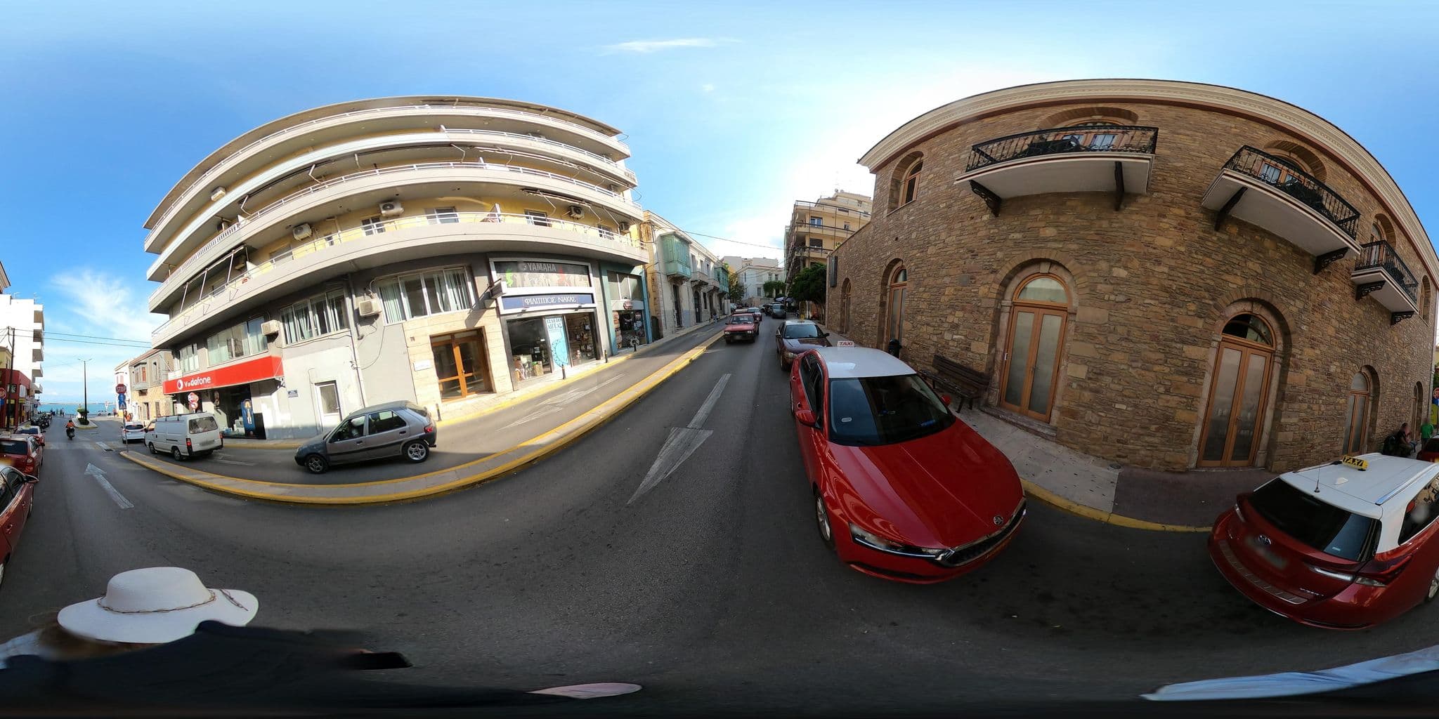 Street view near Chios City Inn, Chios — © efikour (CC BY-SA · Mapillary)