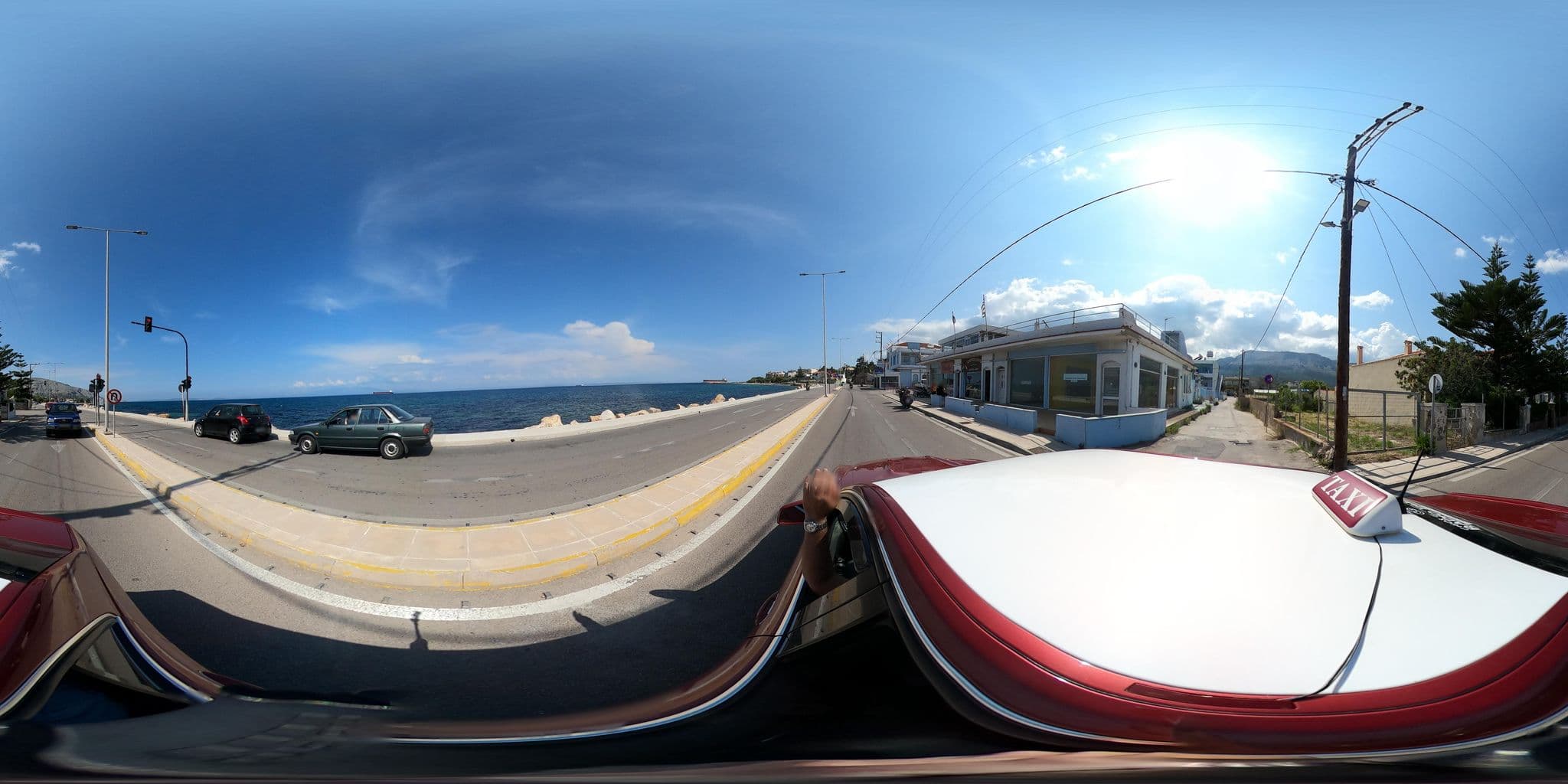 Street view near Homely Studios Chios, Vrontádos — © efikour (CC BY-SA · Mapillary)