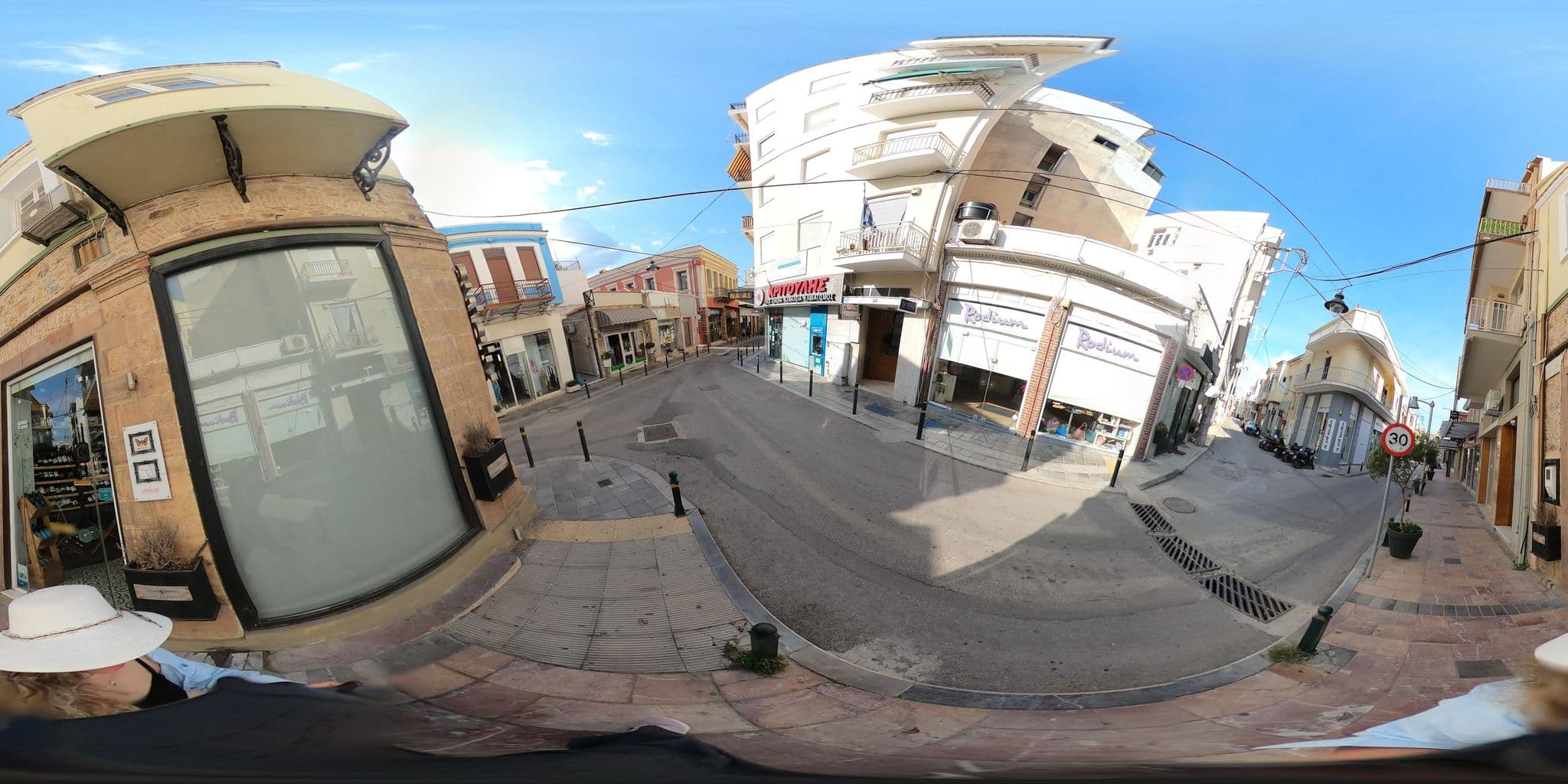 Street view near Popi’s House At Aplotarias, Chios — © efikour (CC BY-SA · Mapillary)