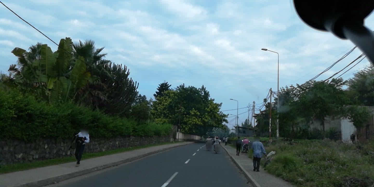 Street view near Lac Kivu Lodge, Goma — © tojoaro (CC BY-SA · Mapillary)