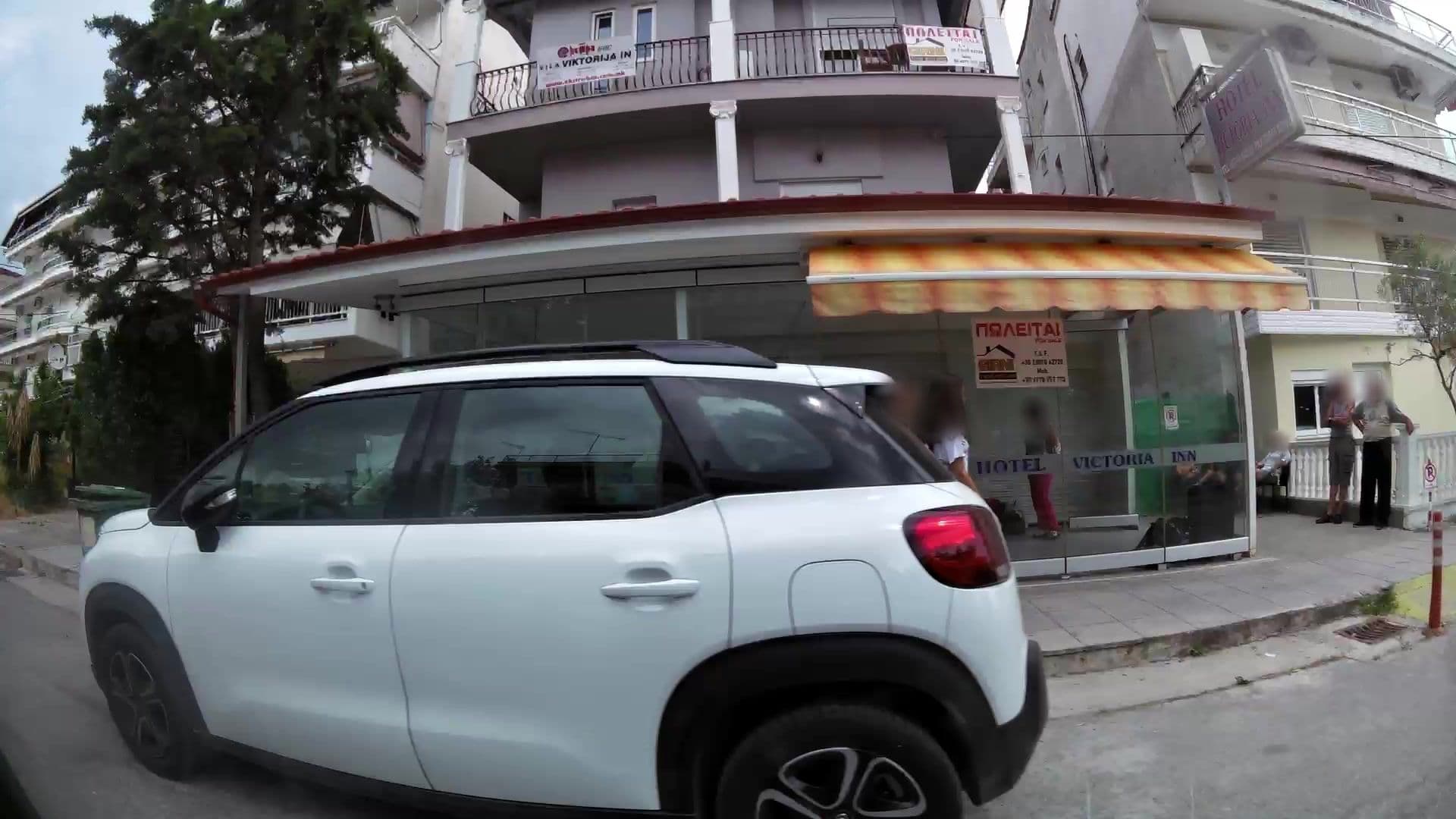 Street view near Stardust Paralia Apartments, Perístasi — © kaartcam (CC BY-SA · Mapillary)
