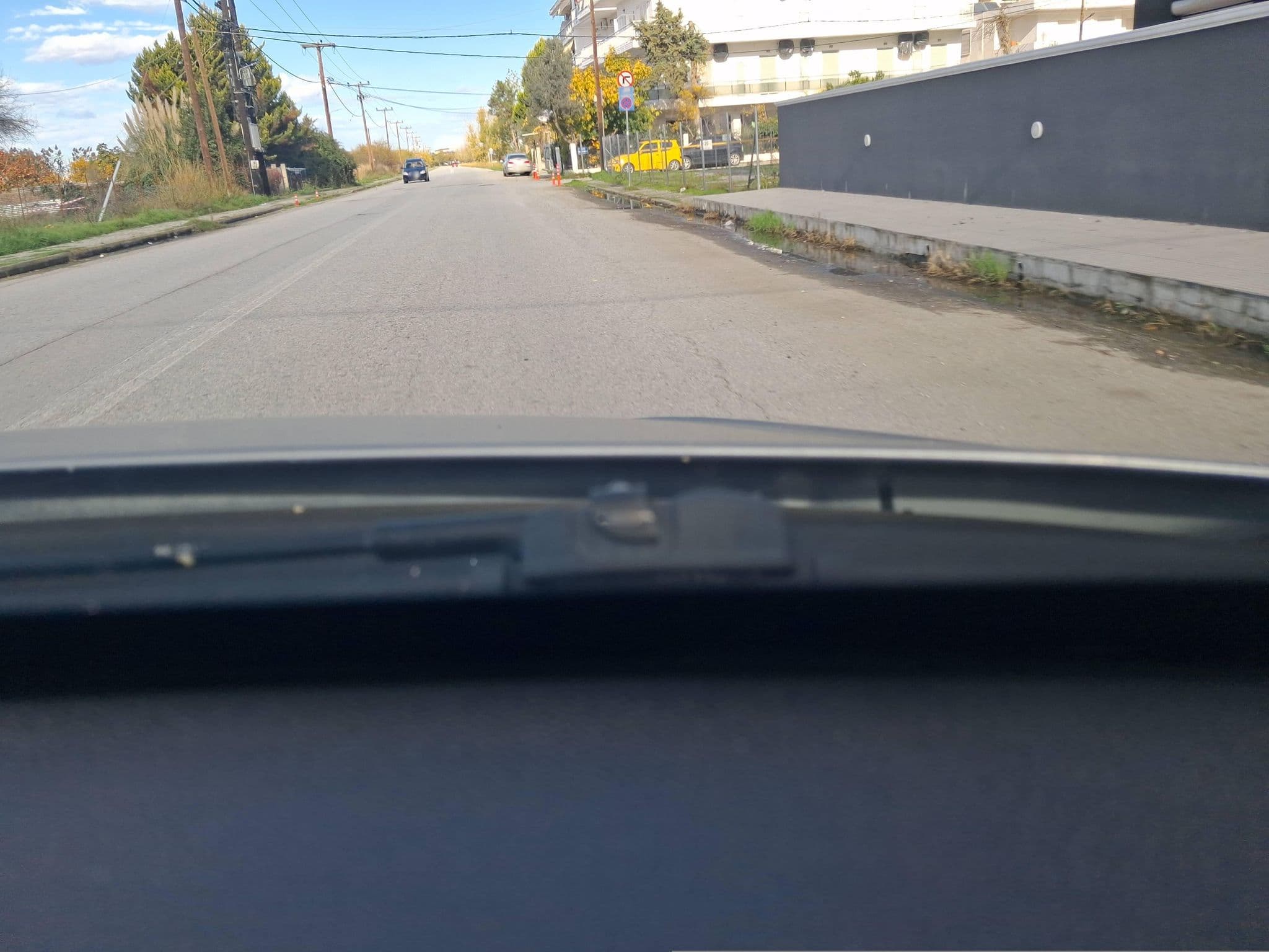 Street view near Stavros & Maria Apartments, Perístasi — © karitsa_street_view2 (CC BY-SA · Mapillary)