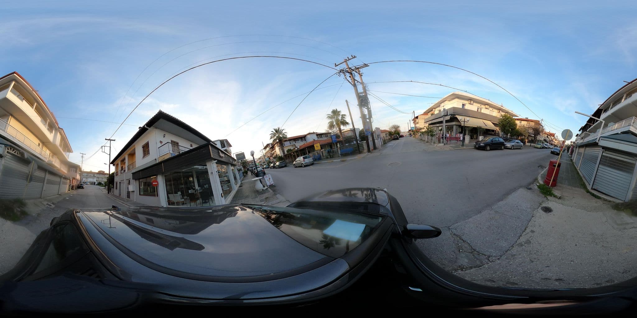 Street view near Morpheas Hotel, Aigáni — © efikour (CC BY-SA · Mapillary)