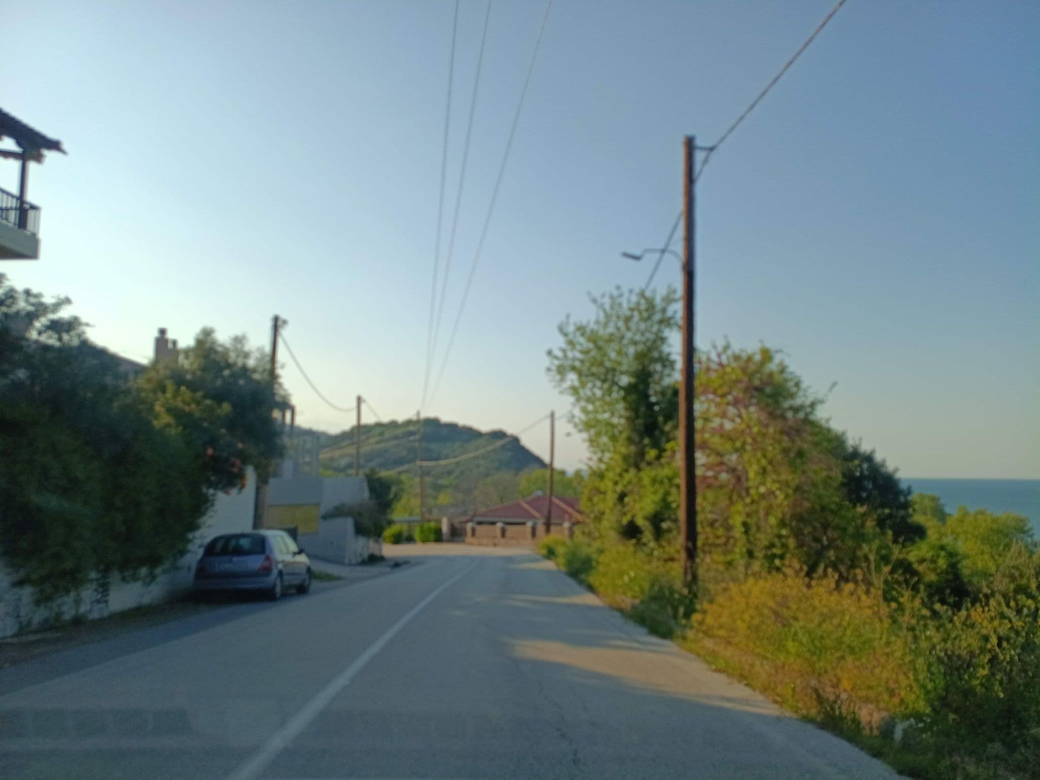 Street view near Paparizou Apartments, Agiá — © George_210 (CC BY-SA · Mapillary)