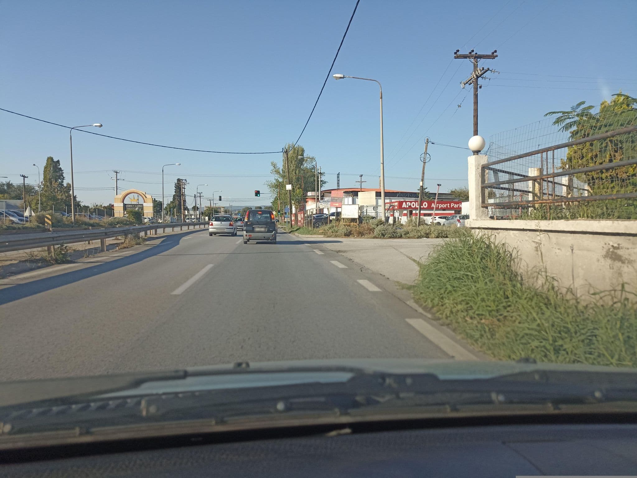 Street view near Life Hotel, Thérmi — © geraki (CC BY-SA · Mapillary)