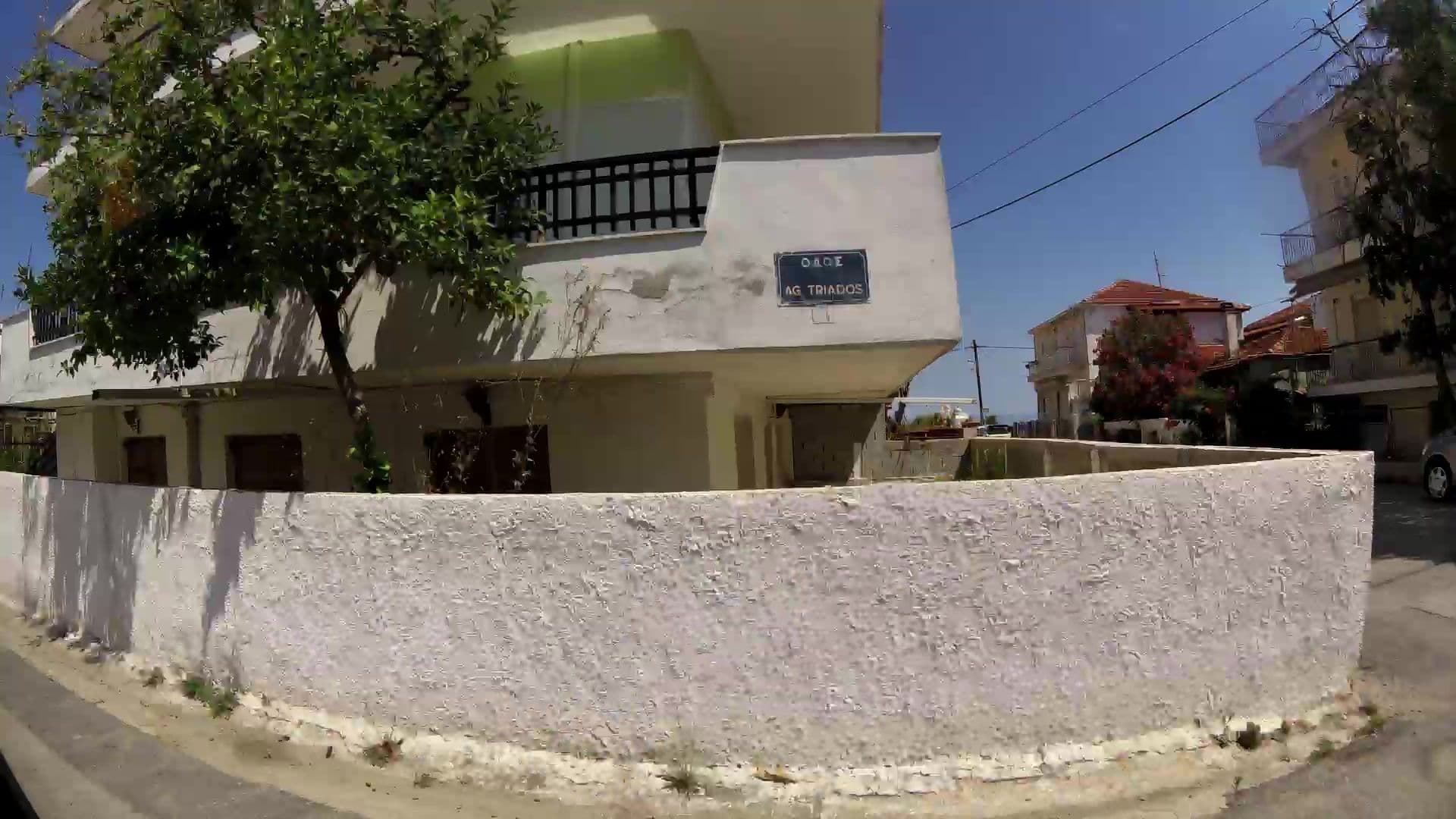 Street view near Hotel Nice View, Agía Triáda — © kaartcam (CC BY-SA · Mapillary)