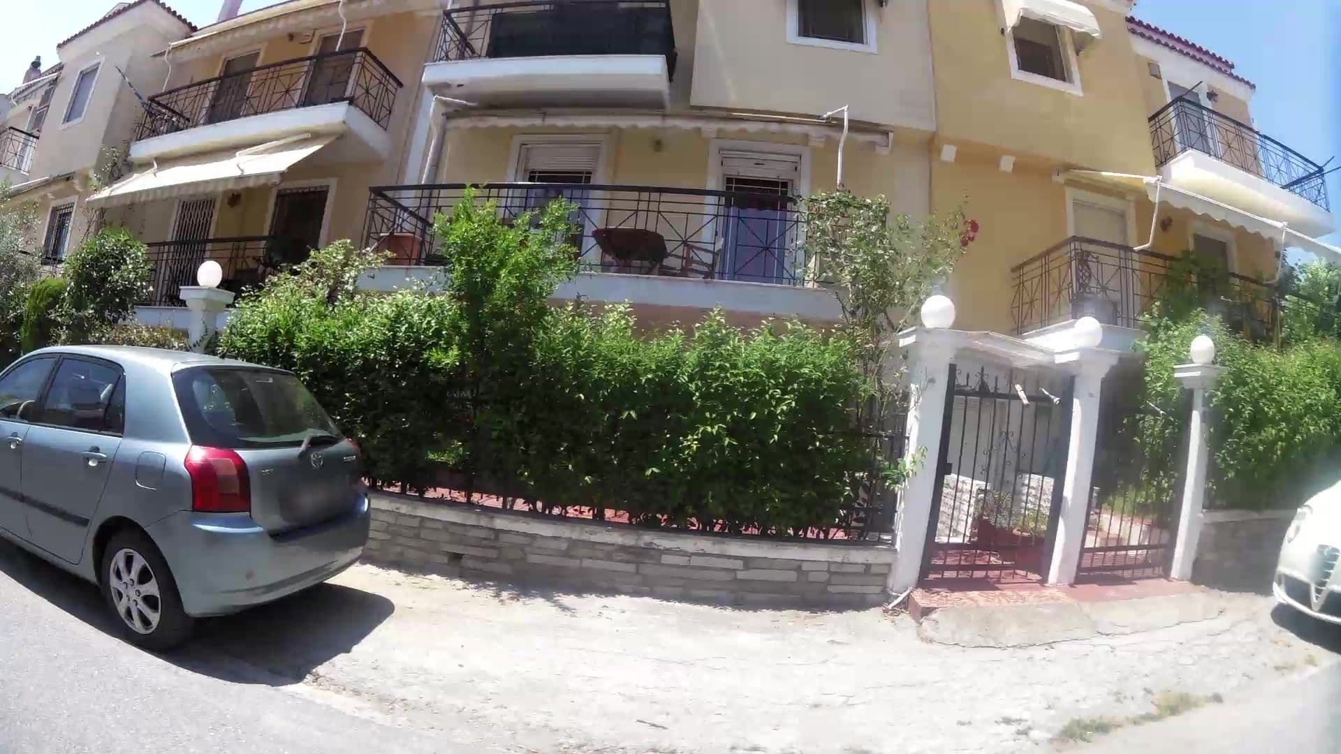 Street view near Ξενοδοχείο Ambassador, Plagiári — © kaartcam (CC BY-SA · Mapillary)