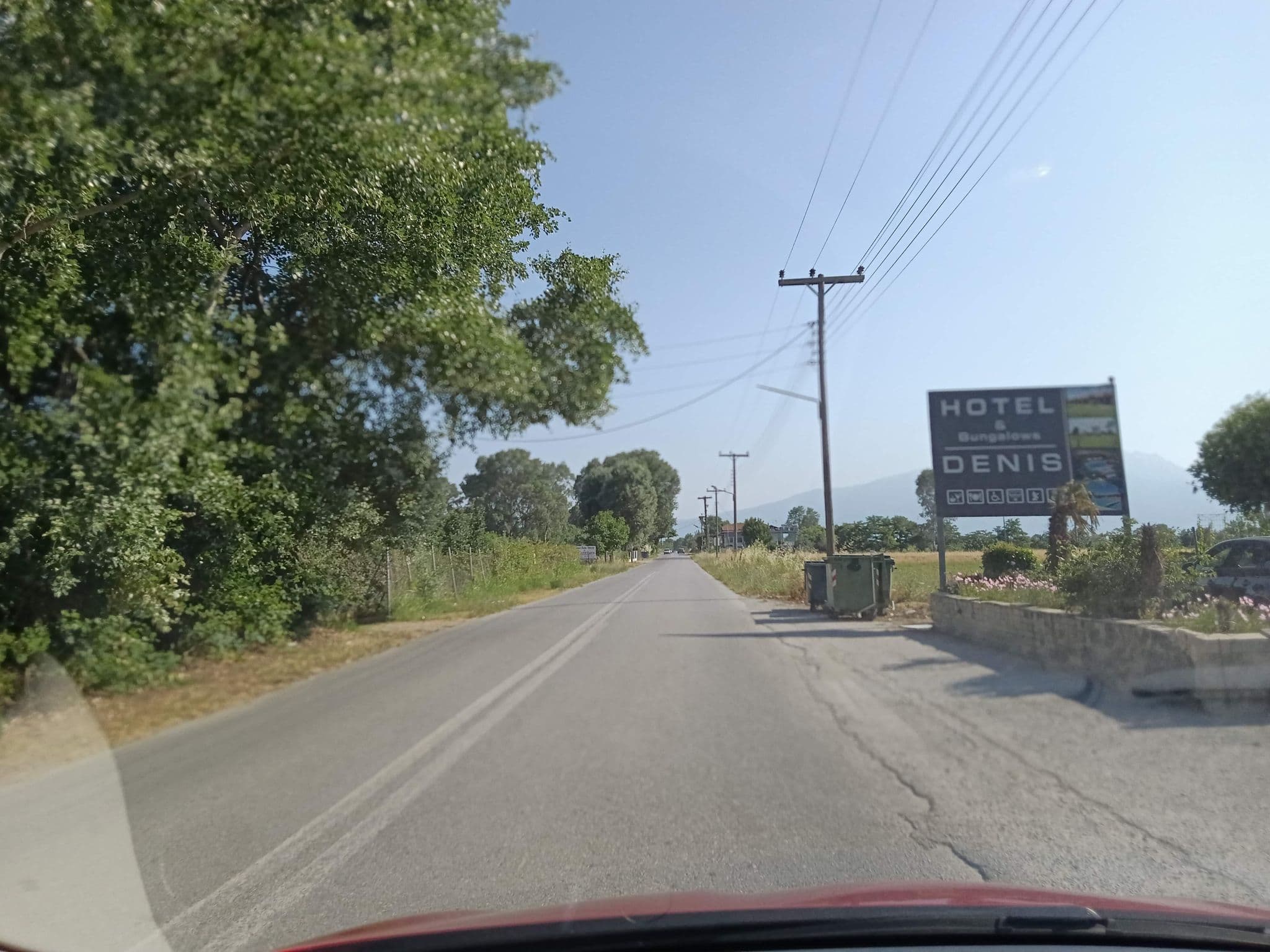 Street view near Hotel Denis, Korinós — © nglf (CC BY-SA · Mapillary)
