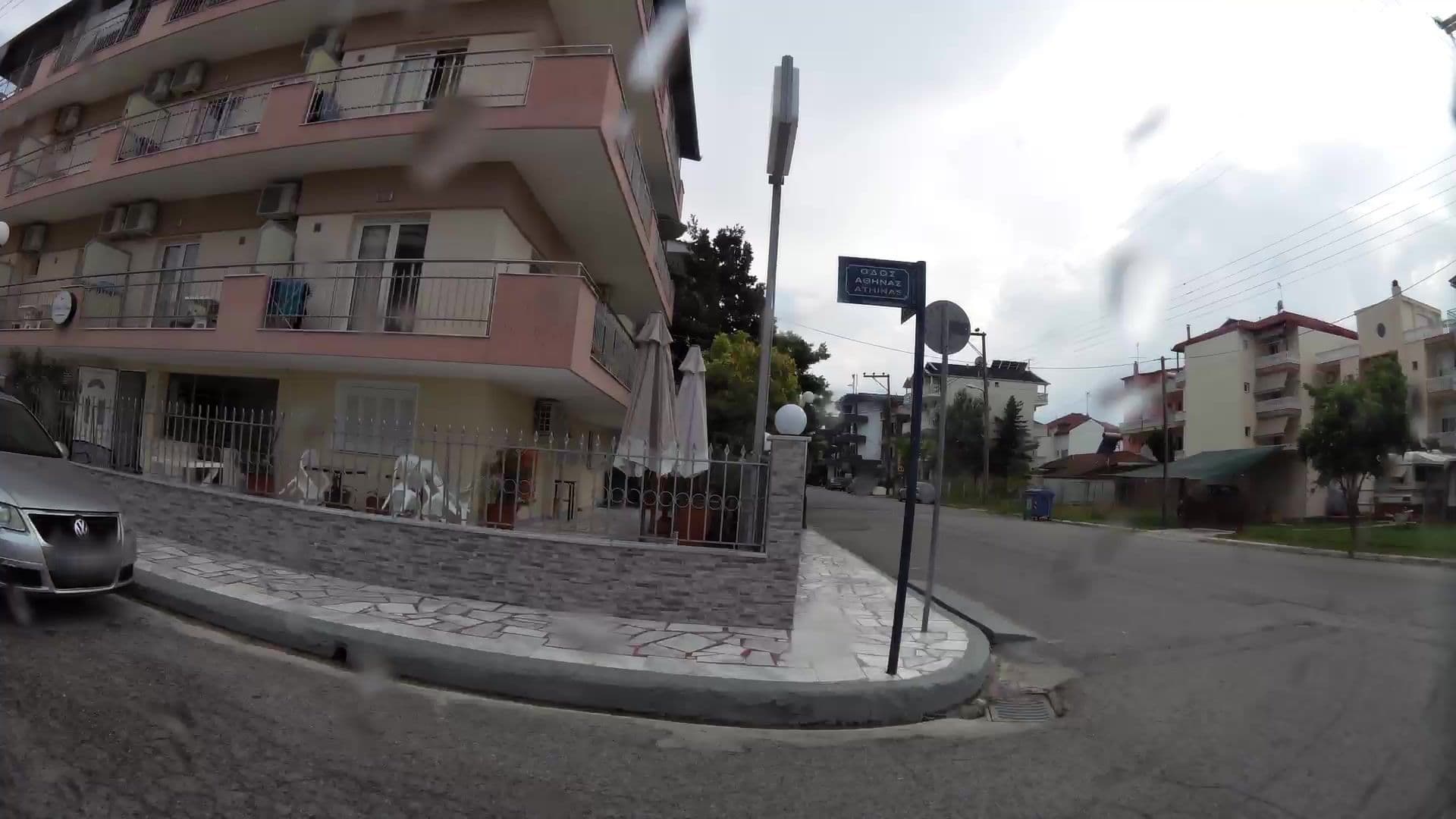 Street view near Villa Atlantis, Perístasi — © kaartcam (CC BY-SA · Mapillary)
