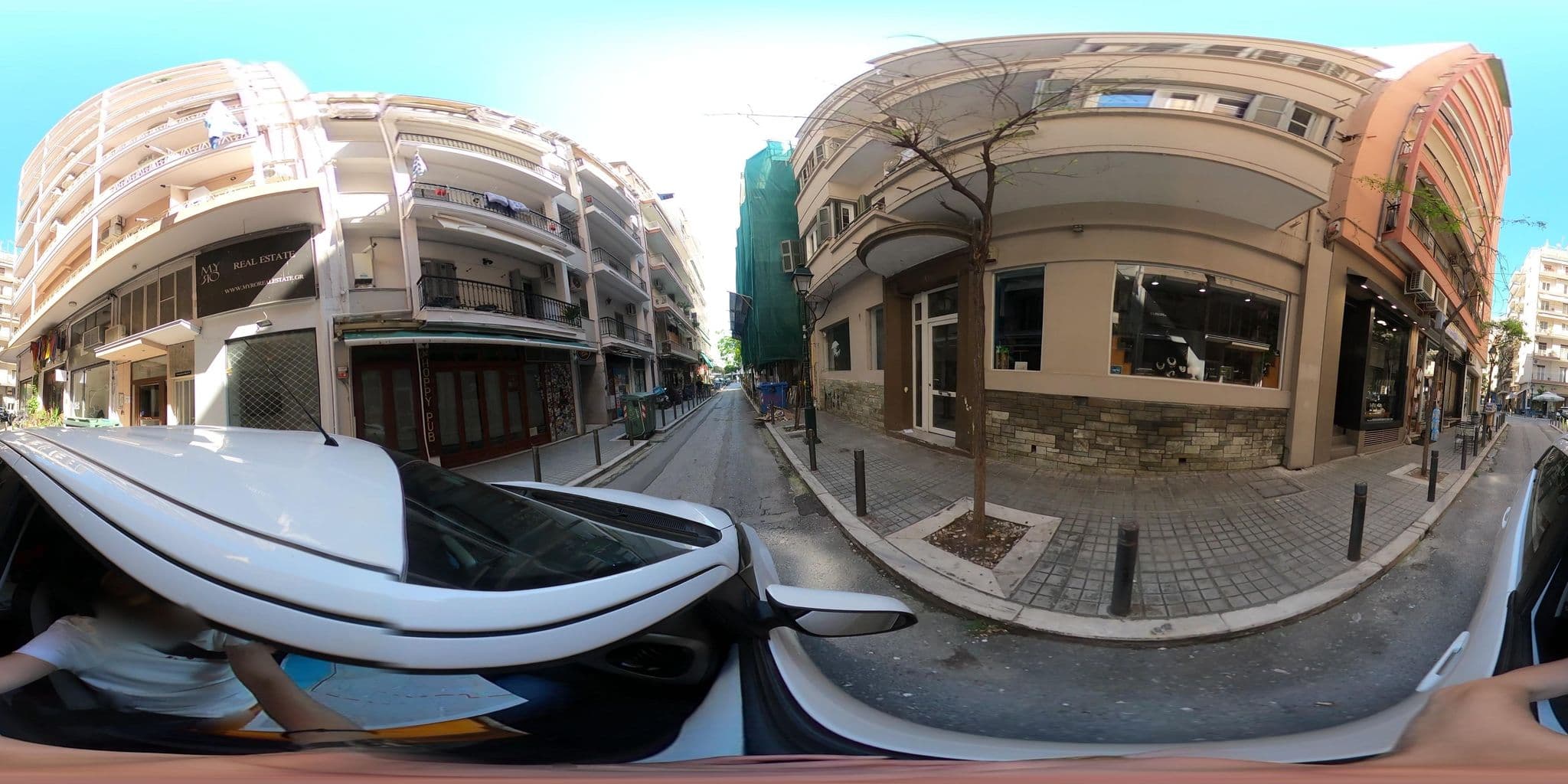 Street view near Pillow Urban Stay, Ágios Pávlos — © VMConsulting (CC BY-SA · Mapillary)