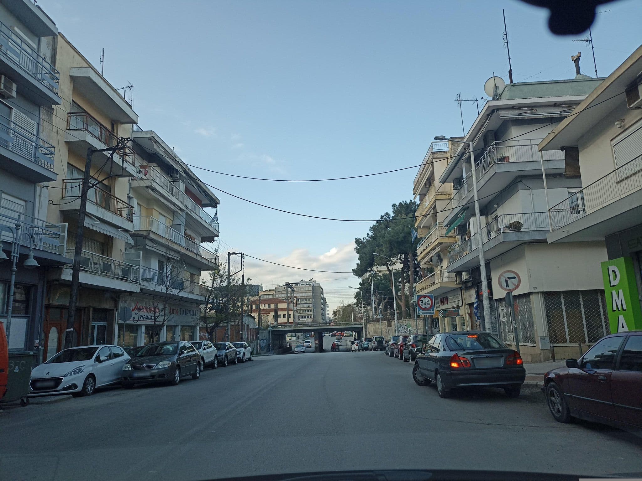 Street view near Thess Hostel, Thessaloníki — © geraki (CC BY-SA · Mapillary)