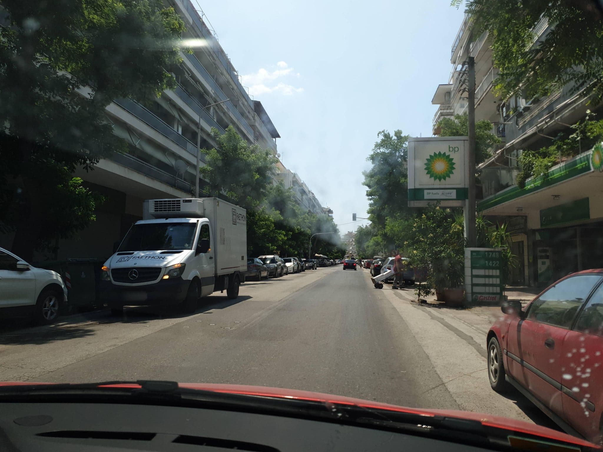 Street view near Vila Bisera, Triandría — © yannakis (CC BY-SA · Mapillary)