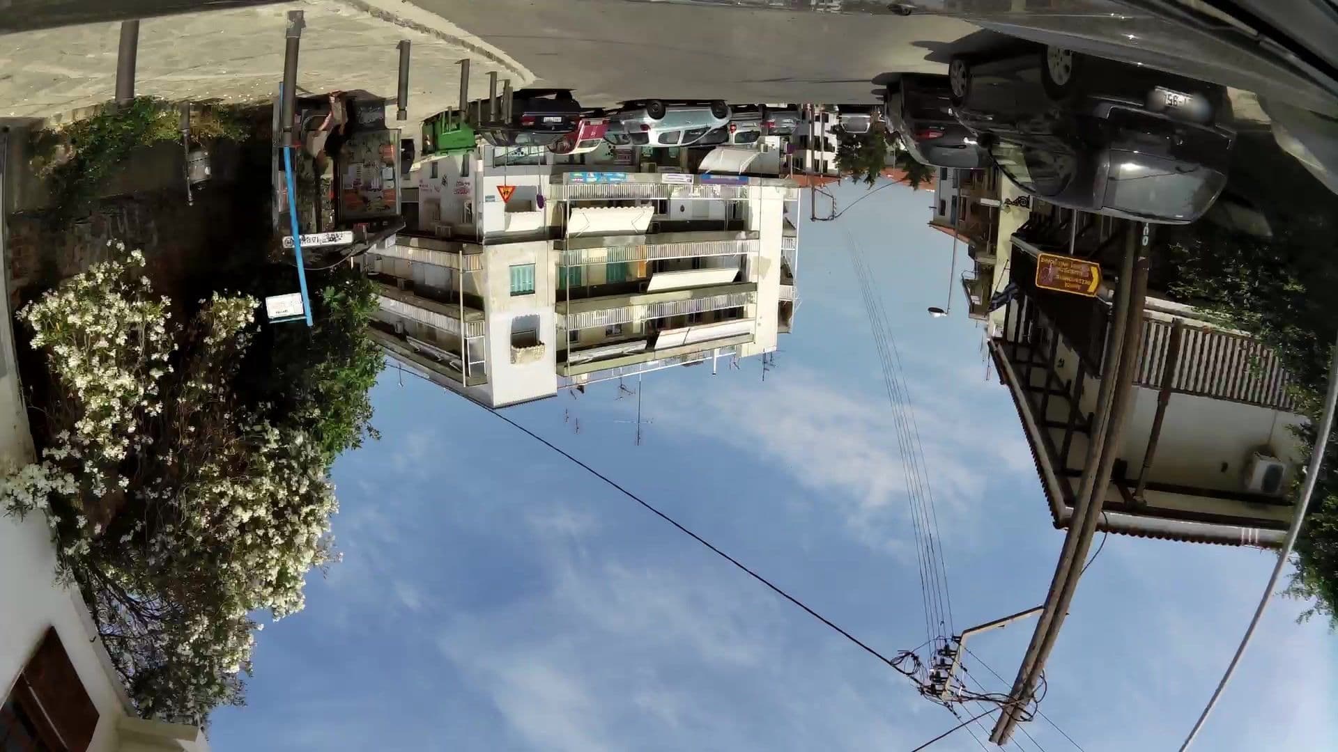 Street view near Rent Rooms Hotel Thessaloniki, Ágios Pávlos — © kaartcam (CC BY-SA · Mapillary)