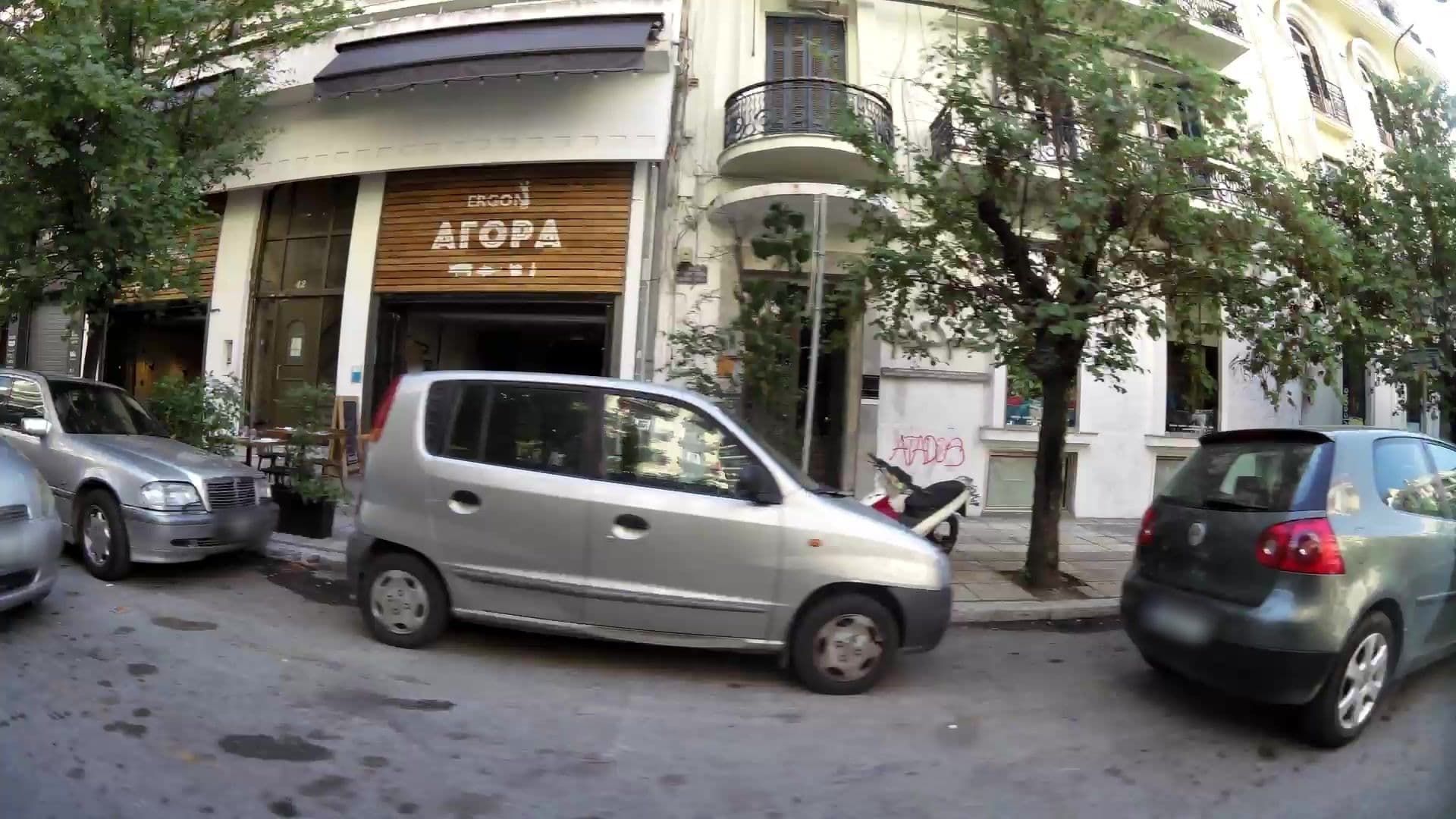 Street view near elite suitcase living, Ágios Pávlos — © kaartcam (CC BY-SA · Mapillary)
