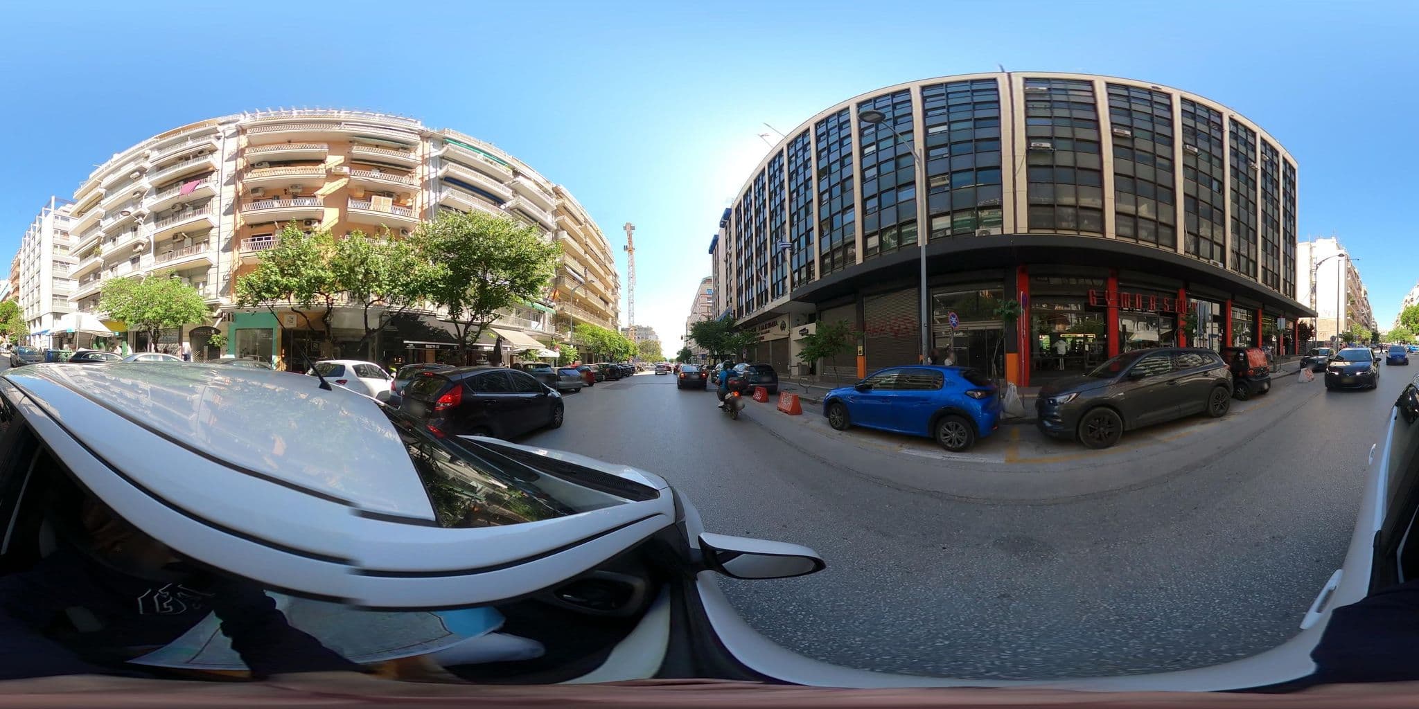 Street view near Septa Studios, Ágios Pávlos — © VMConsulting (CC BY-SA · Mapillary)