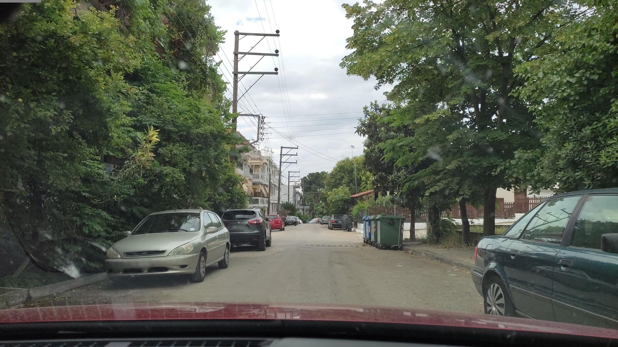 Street view near Olympic Bibis - Porto Matina Hotel - Μπιμπη Γ Αικατερινη, Níkiti — © neau (CC BY-SA · Mapillary)