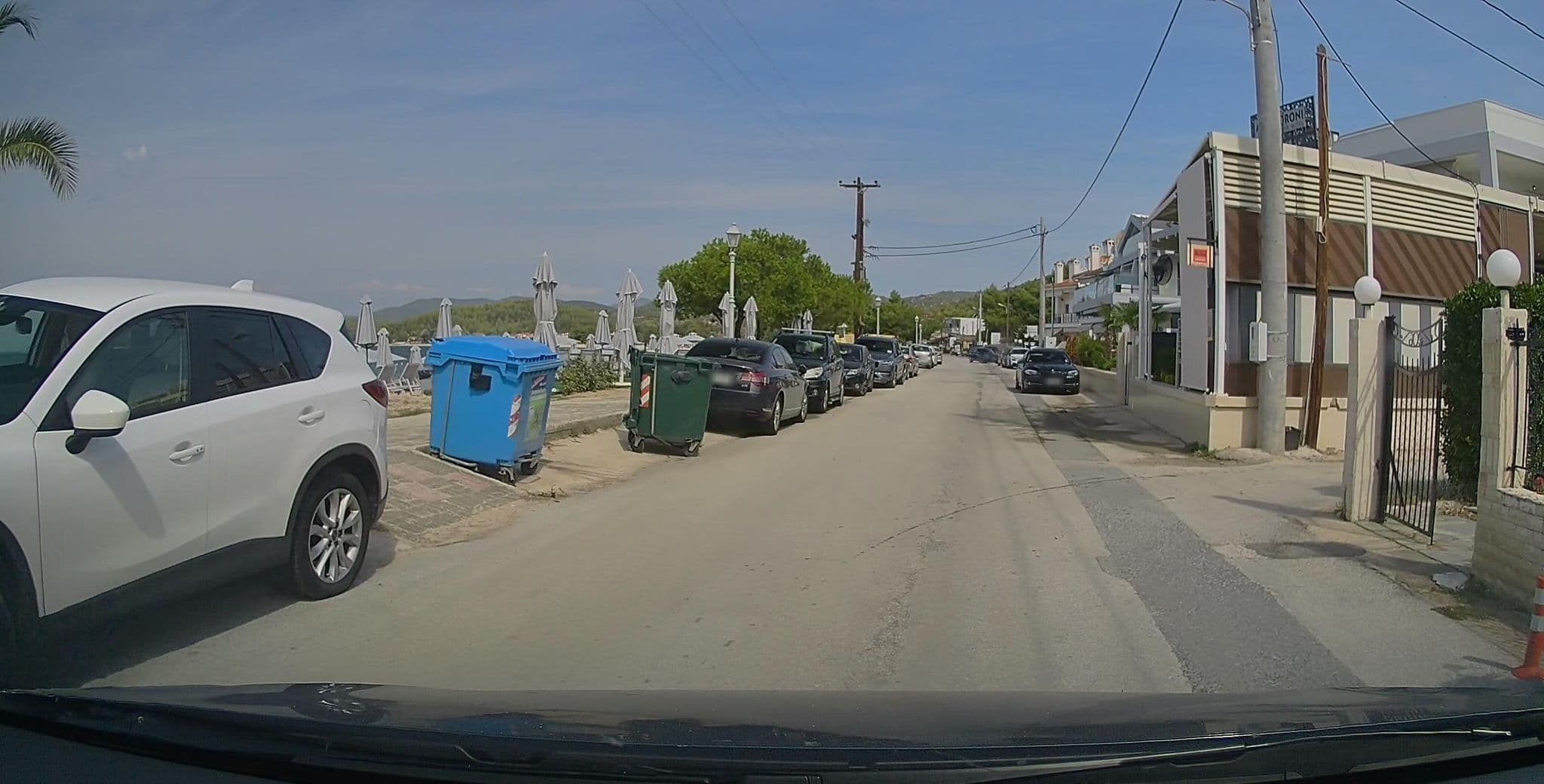Street view near Toroni Beach Hotel, Sykiá — © gpsmapper (CC BY-SA · Mapillary)