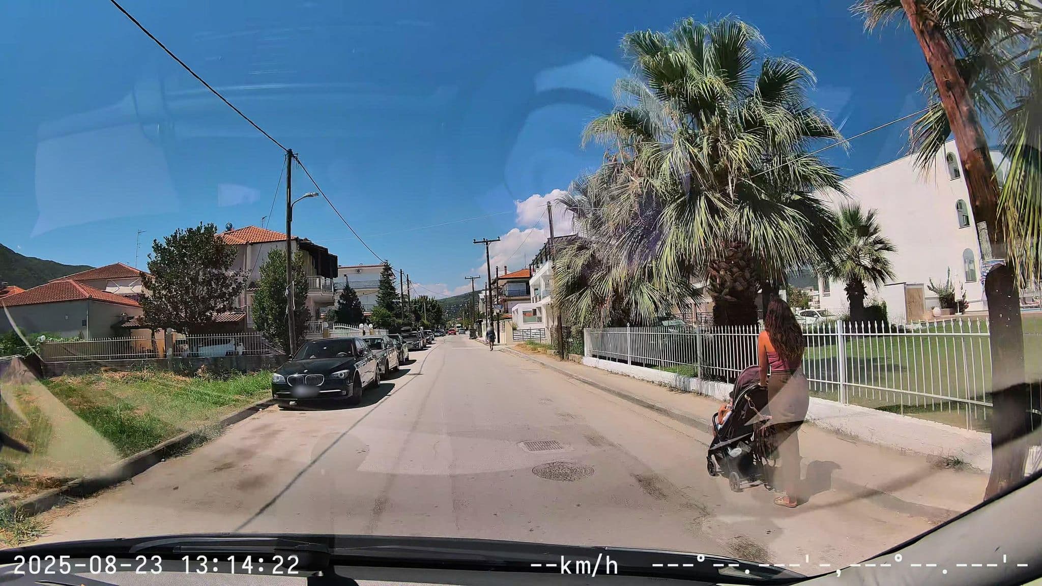Street view near Stavros Beach Hotel, Stavrós — © sm4rk0 (CC BY-SA · Mapillary)
