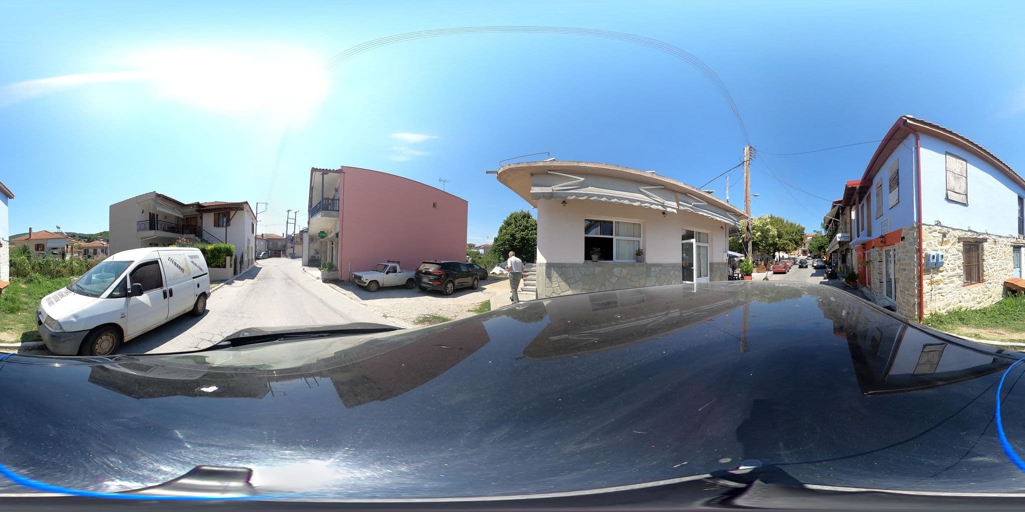 Street view near Stanos, Arnaía — © geraki (CC BY-SA · Mapillary)
