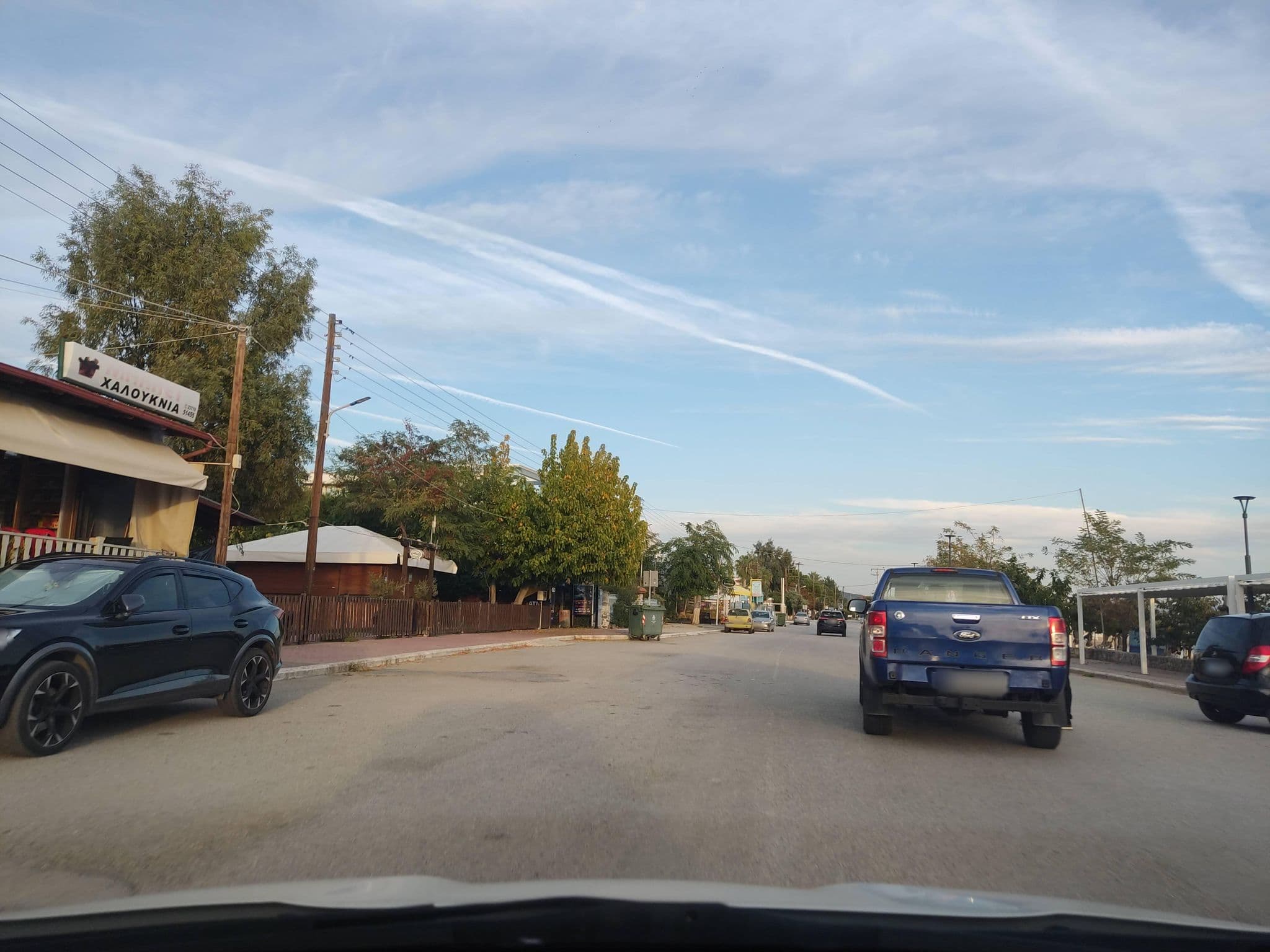 Street view near Ägäisches Meer, Ormýlia — © alpha14 (CC BY-SA · Mapillary)