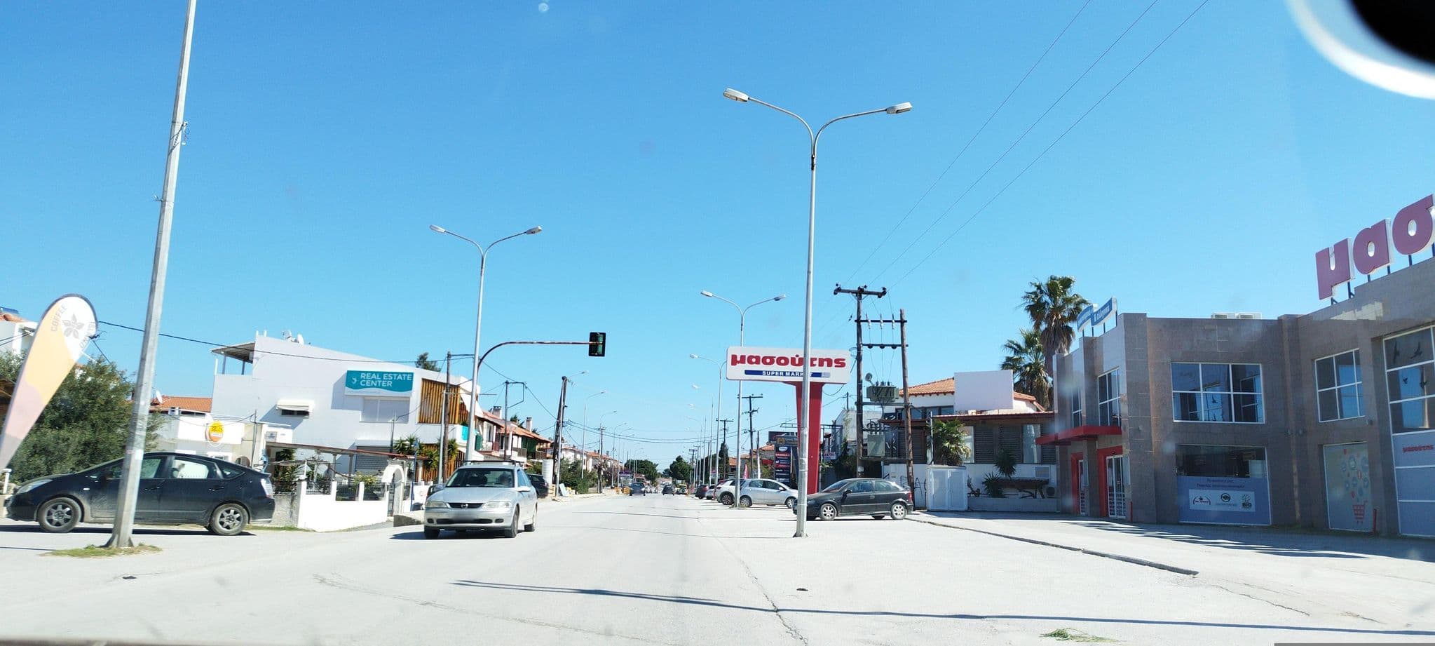 Street view near Hotel Parthenis, Pefkochóri — © neau (CC BY-SA · Mapillary)