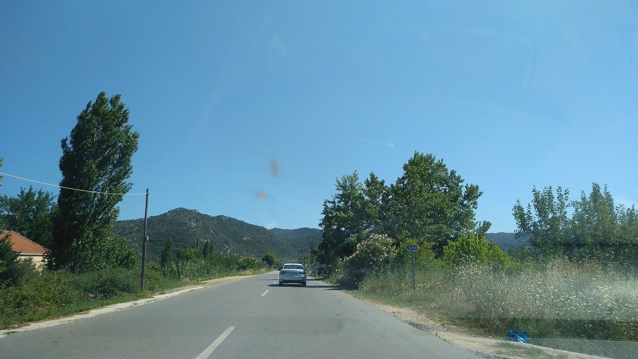Street view near Nikolaidis House, Sykiá — © tavi (CC BY-SA · Mapillary)