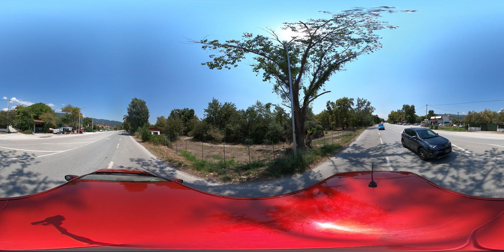 Street view near Stelios House, Asproválta — © nglf (CC BY-SA · Mapillary)