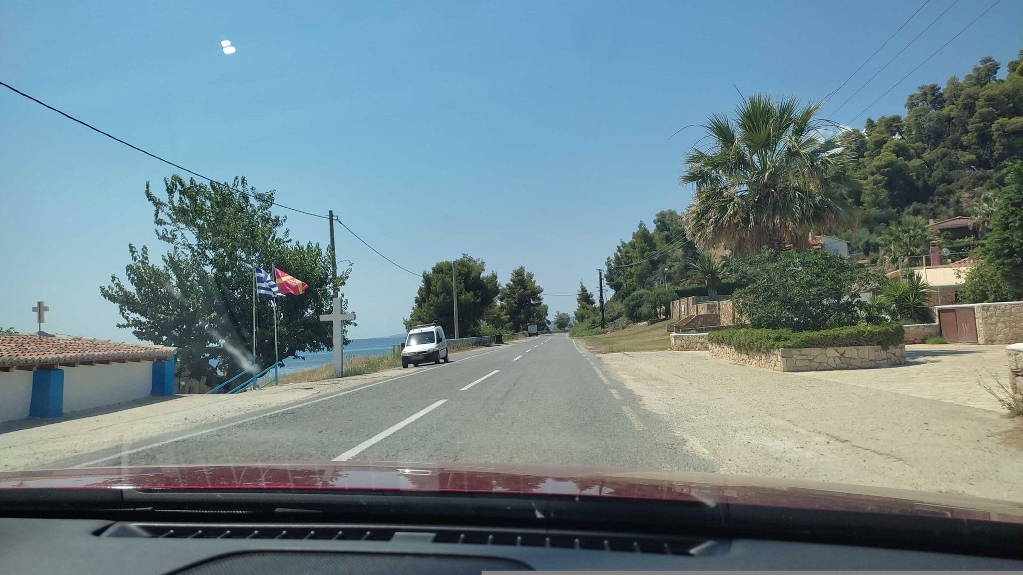 Street view near Nefelli Villas, Pefkochóri — © neau (CC BY-SA · Mapillary)