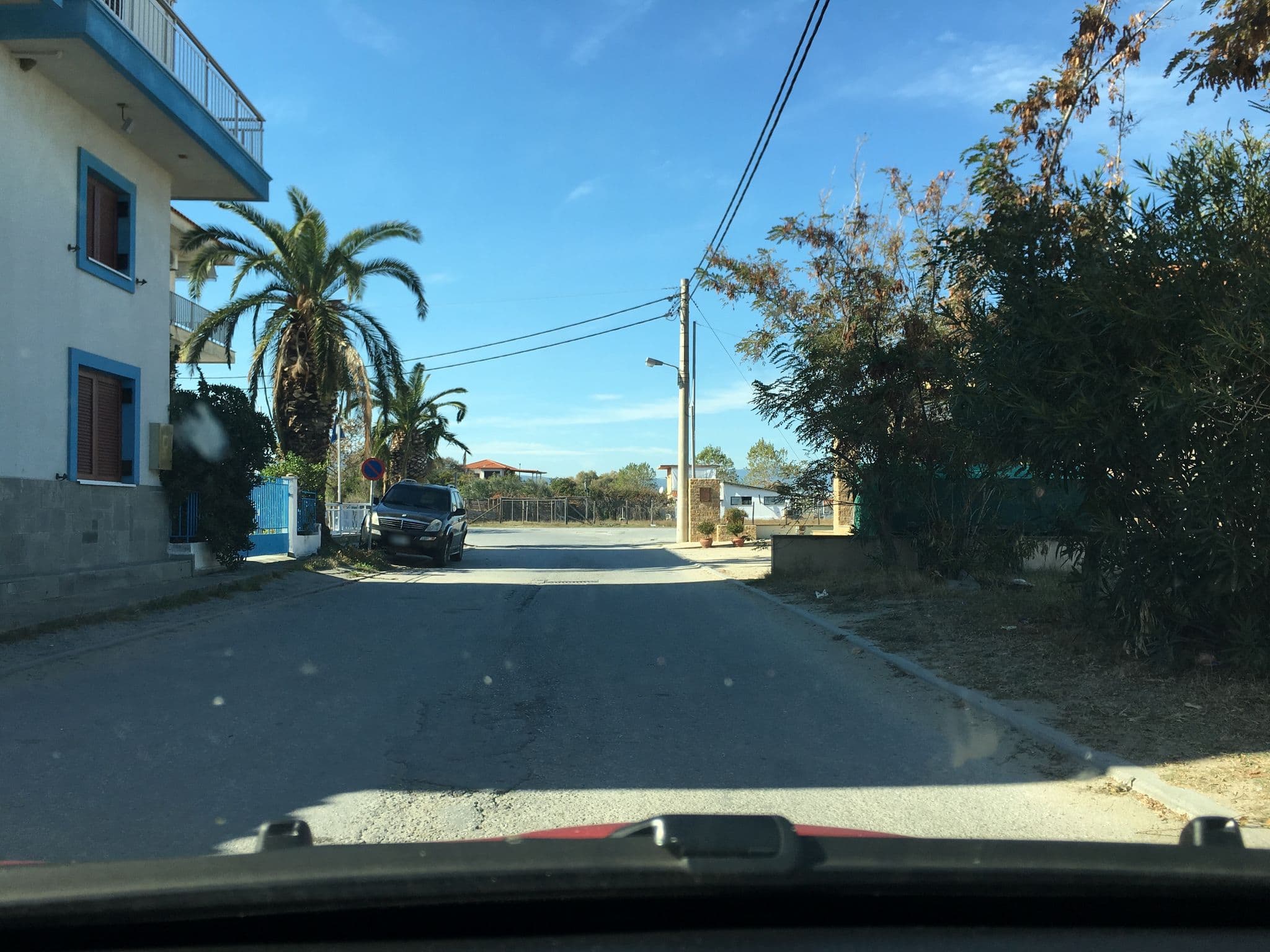 Street view near Alkionis Hotel, Ierissós — © noel (CC BY-SA · Mapillary)