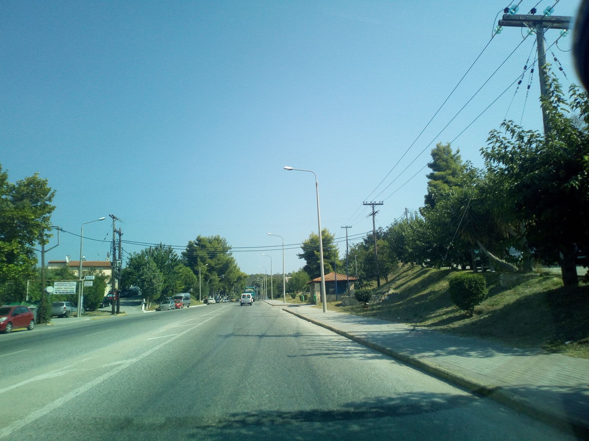 Street view near Imeres, Políkhronon — © skarmoutsosv (CC BY-SA · Mapillary)