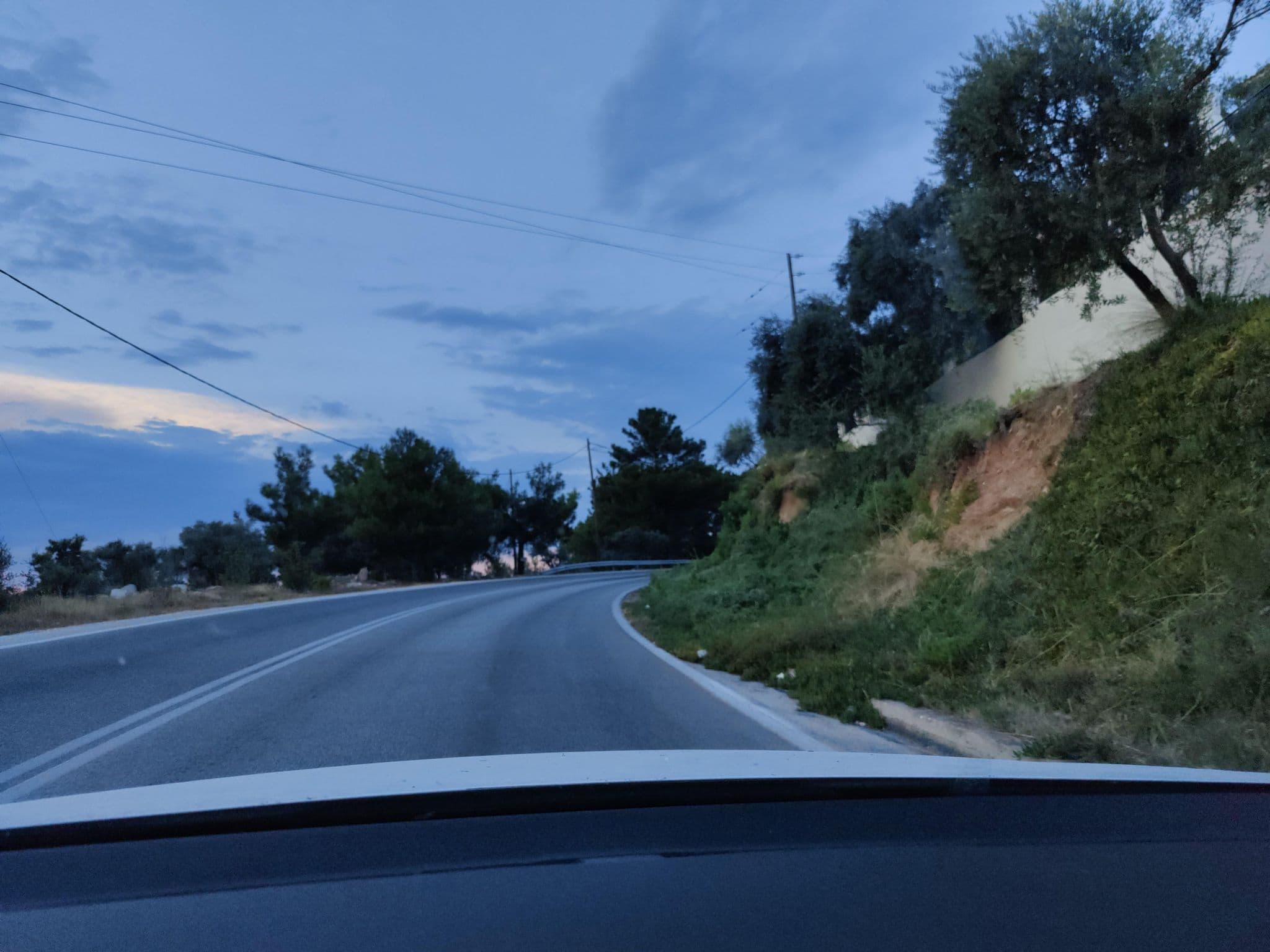 Street view near Villa Natassa Hotel, Thásos — © tr4sk (CC BY-SA · Mapillary)