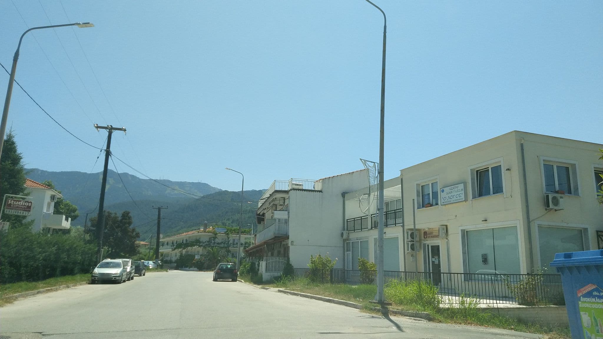 Street view near Maria Elena Suites, Thásos — © lucia_ (CC BY-SA · Mapillary)