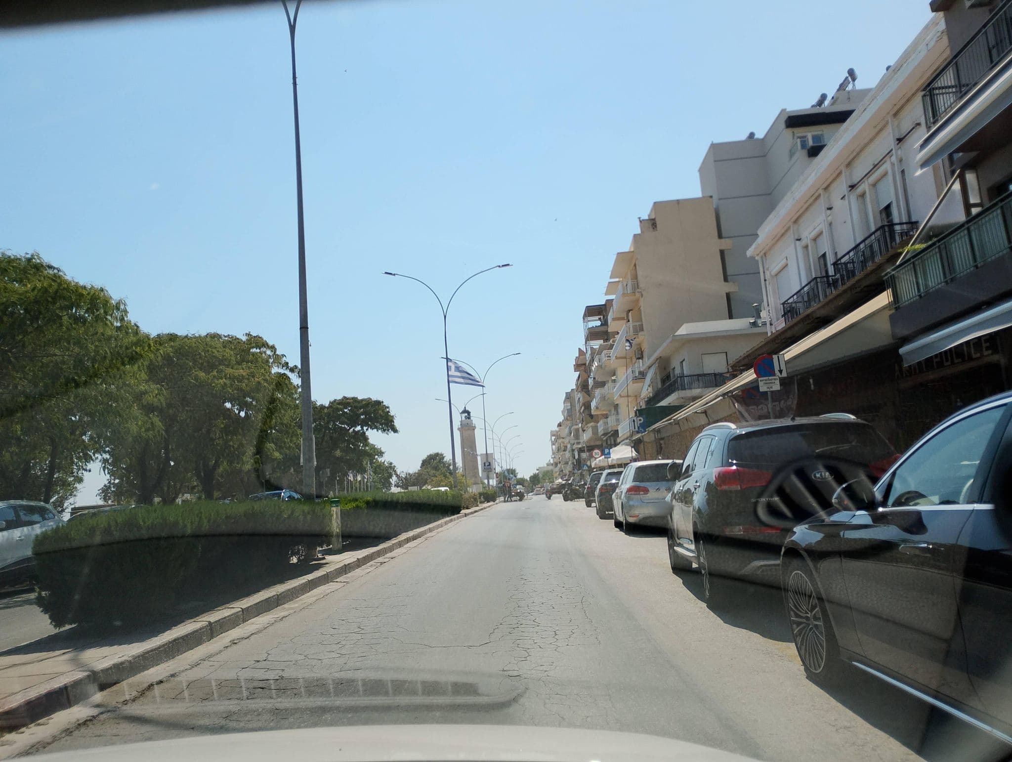 Street view near Hotel Erika, Alexandroupoli — © George_210 (CC BY-SA · Mapillary)