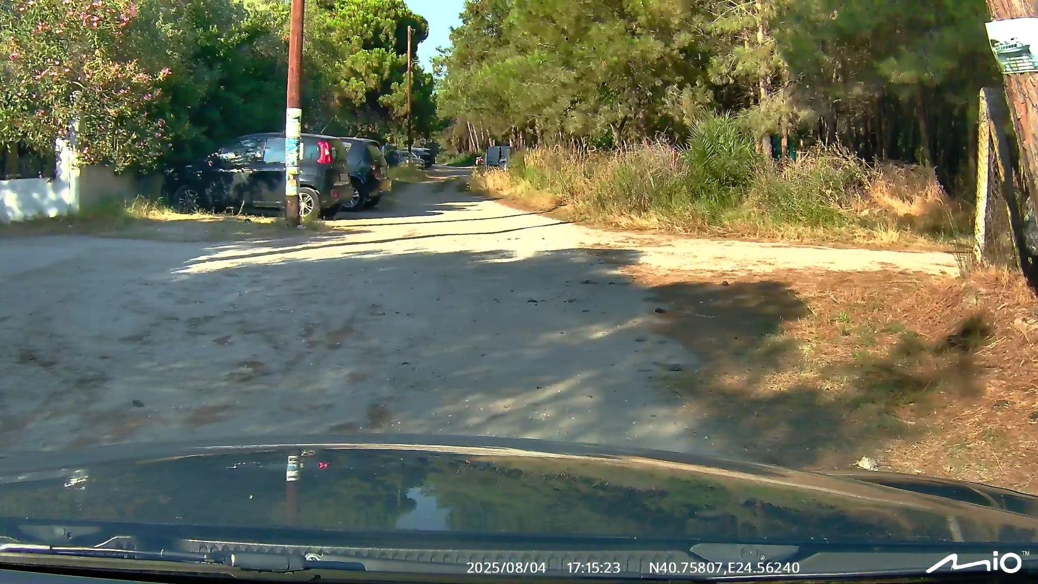 Street view near Vila Fotini, Prínos — © puky (CC BY-SA · Mapillary)