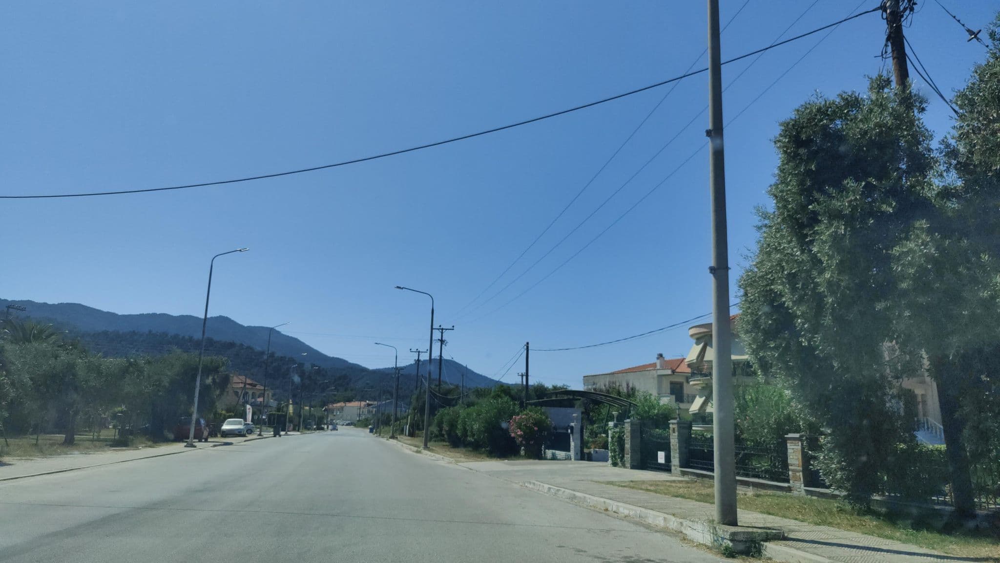 Street view near Hotel Conti, Thásos — © tr4sk (CC BY-SA · Mapillary)