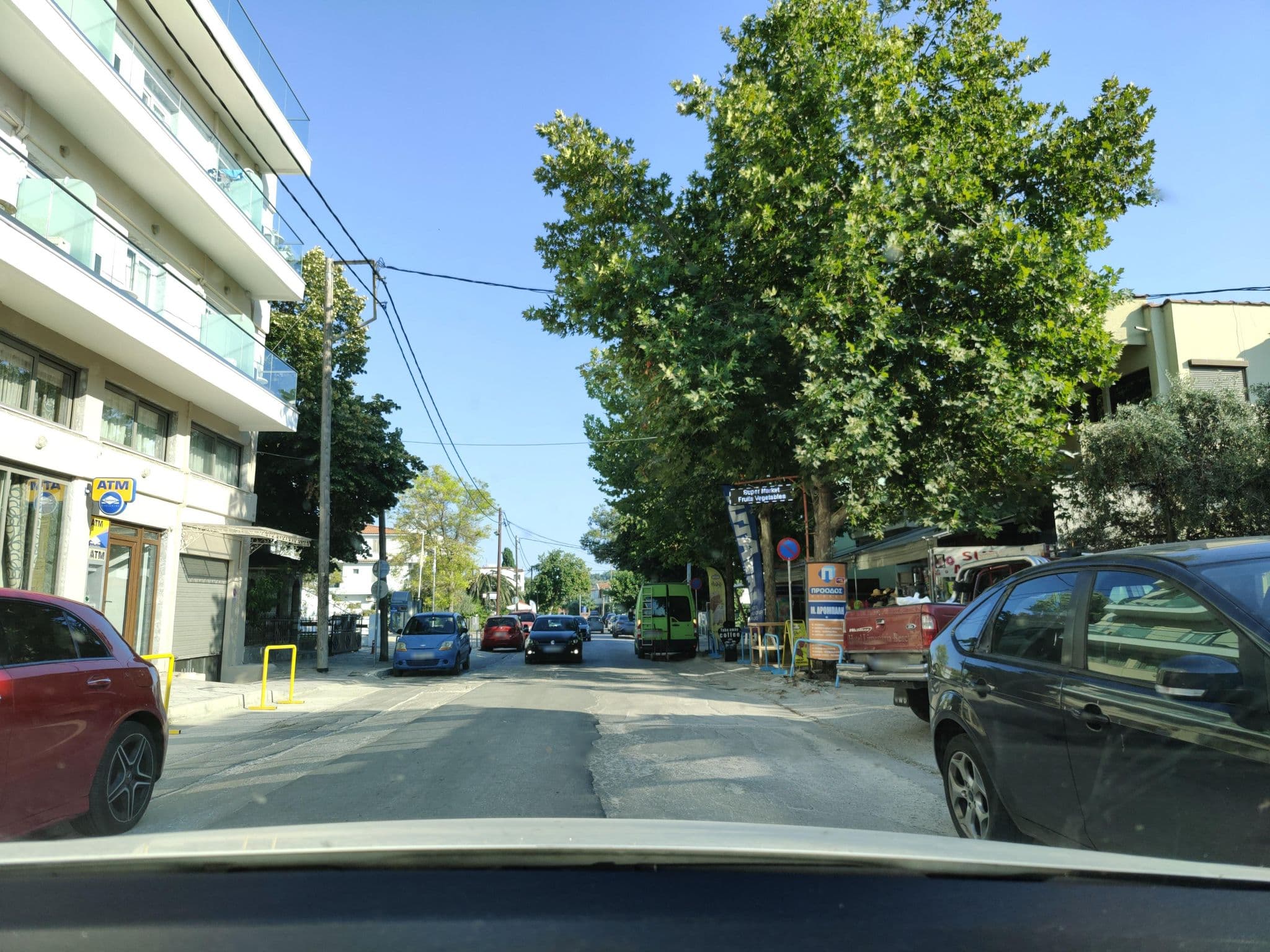 Street view near Hotel Olympion, Limenária — © tr4sk (CC BY-SA · Mapillary)
