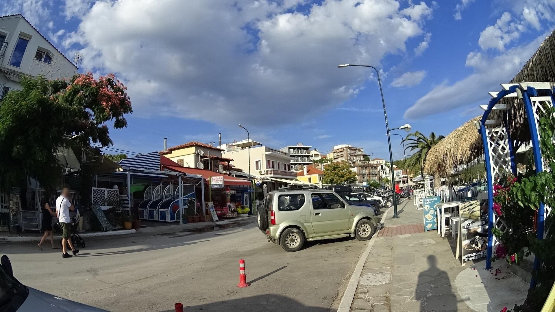 Street view near Kentrikon Rooms, Limenária — © batvanyu (CC BY-SA · Mapillary)