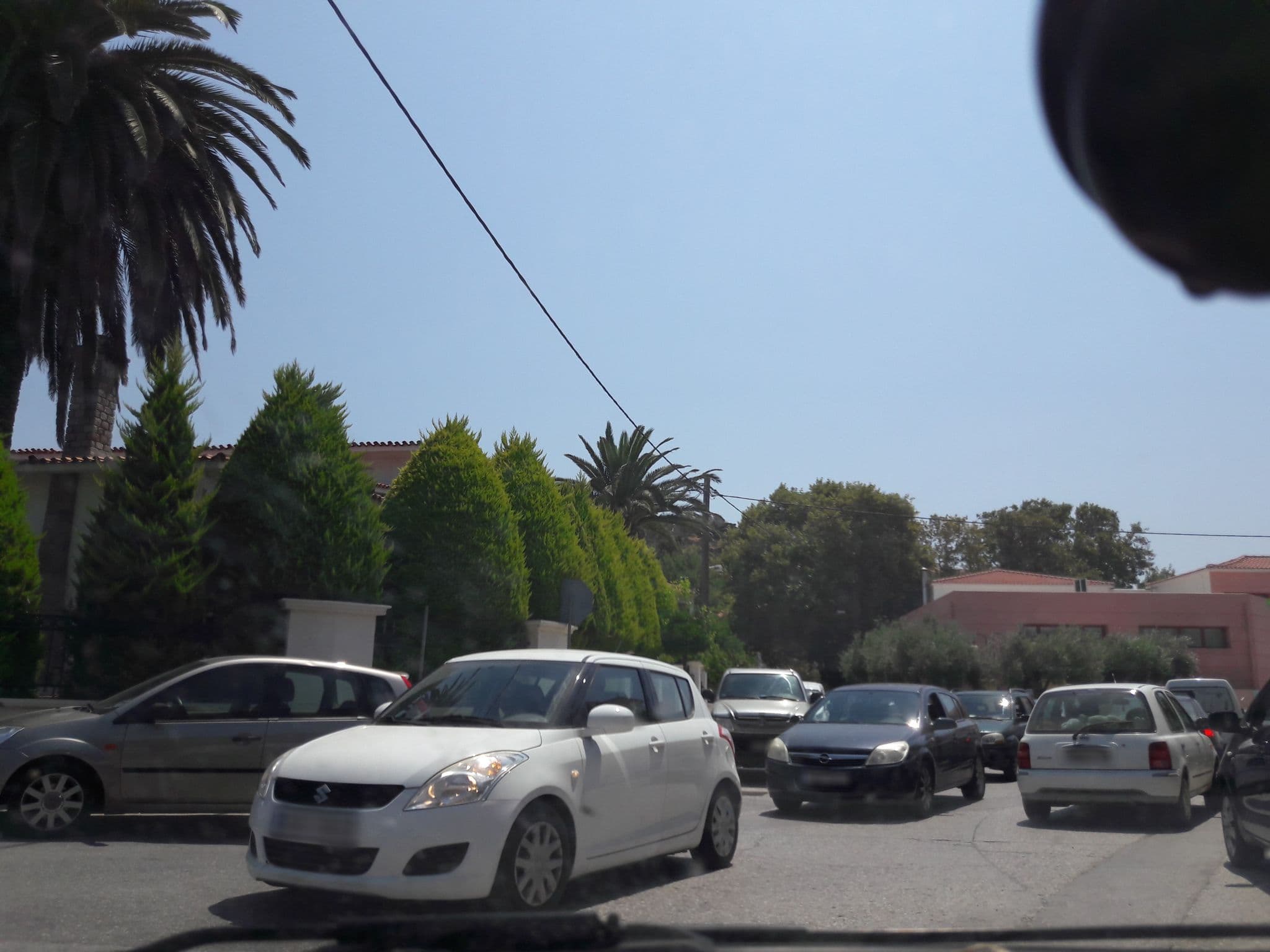 Street view near Aphrodite Hotel - Apartments, Mýrina — © giannis (CC BY-SA · Mapillary)