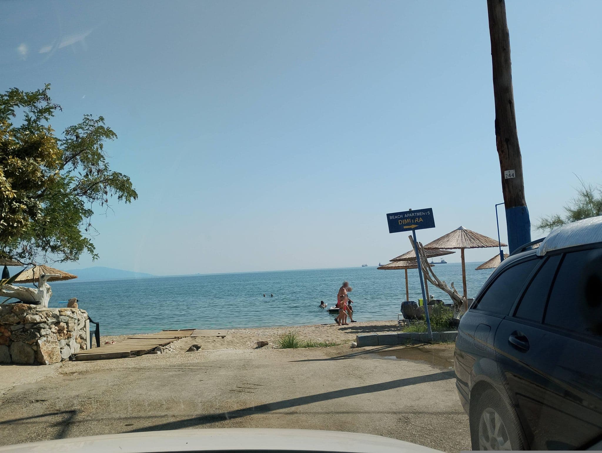 Street view near Apartment Dimitra, Néa Karváli — © George_210 (CC BY-SA · Mapillary)