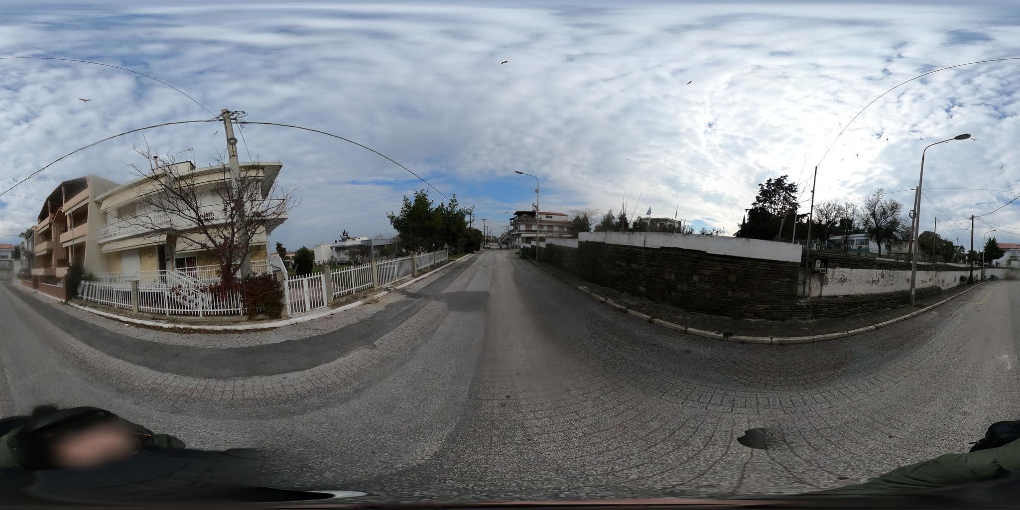 Street view near Kampantais Apartments, Genisséa — © lambrosmit (CC BY-SA · Mapillary)