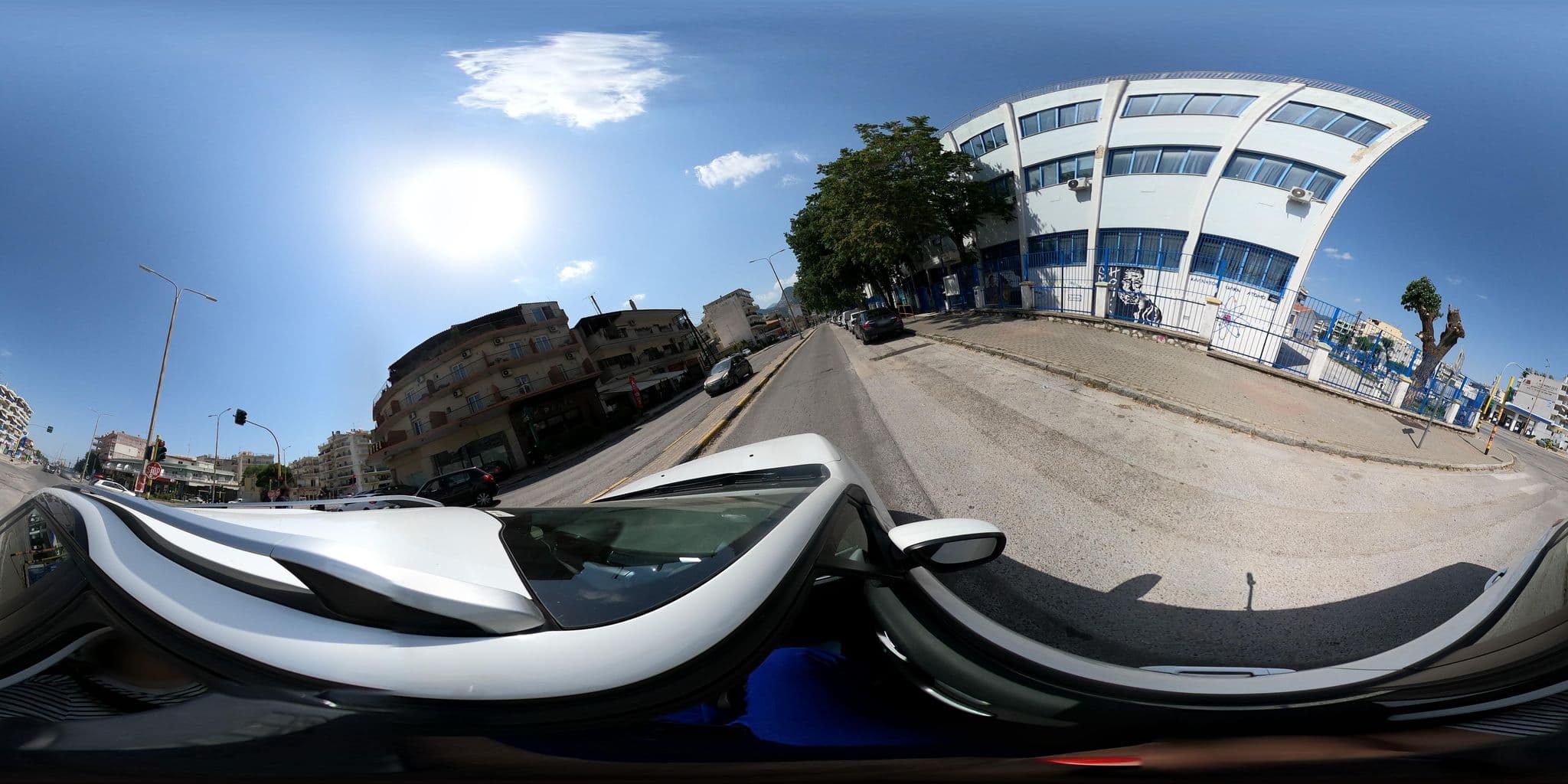Street view near Paris Hotel Xanthi, Xánthi — © efikour (CC BY-SA · Mapillary)