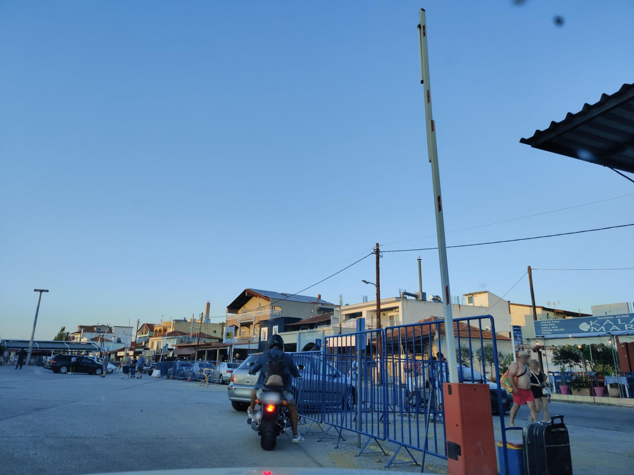 Street view near Golden Sands Hotel Apts, Keramotí — © tr4sk (CC BY-SA · Mapillary)