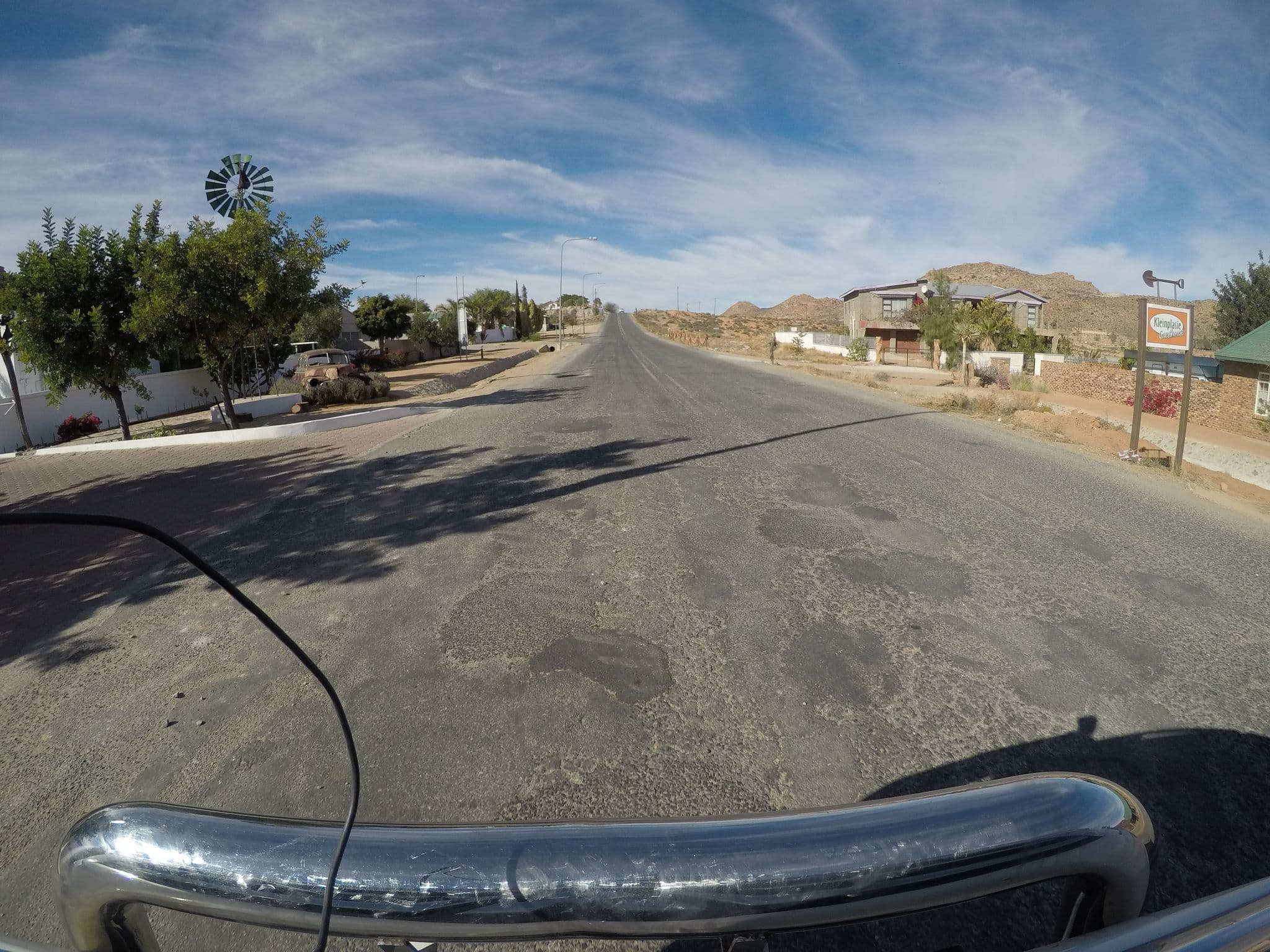 Street view near Kleinplasie Guest House, Springbok — © bergie (CC BY-SA · Mapillary)